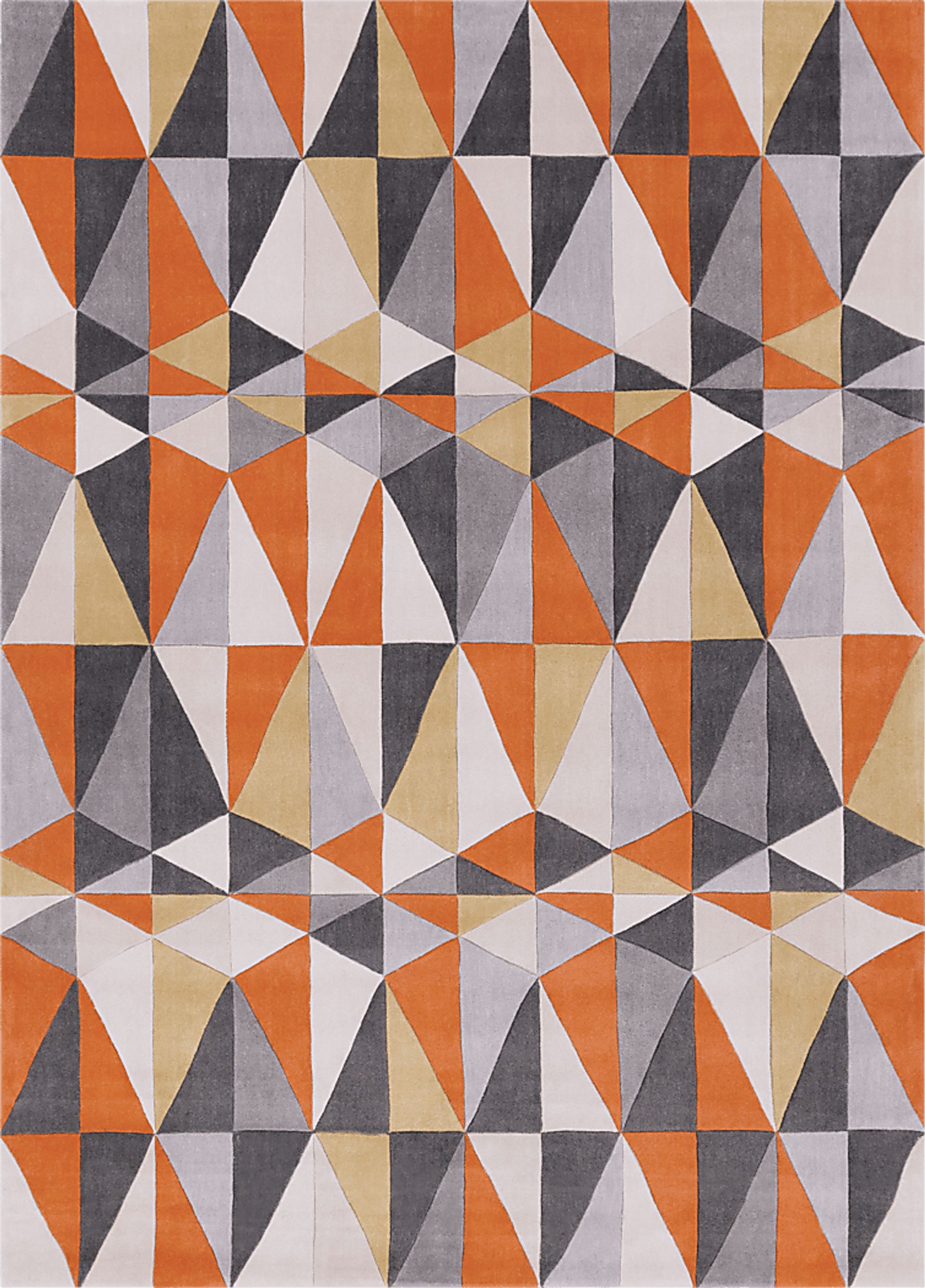 Crisiant Orange 8' x 11' Rug - Image 1