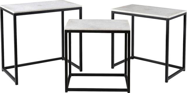 Crispin Black Set of 3 Nesting Tables - Thumbnail - Image 3