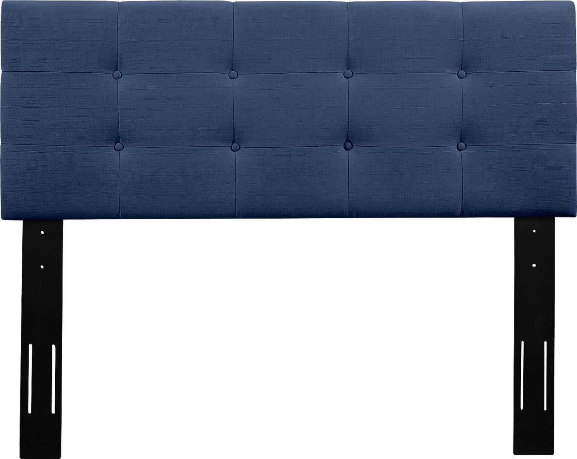 Criswell Blue King Upholstered Headboard