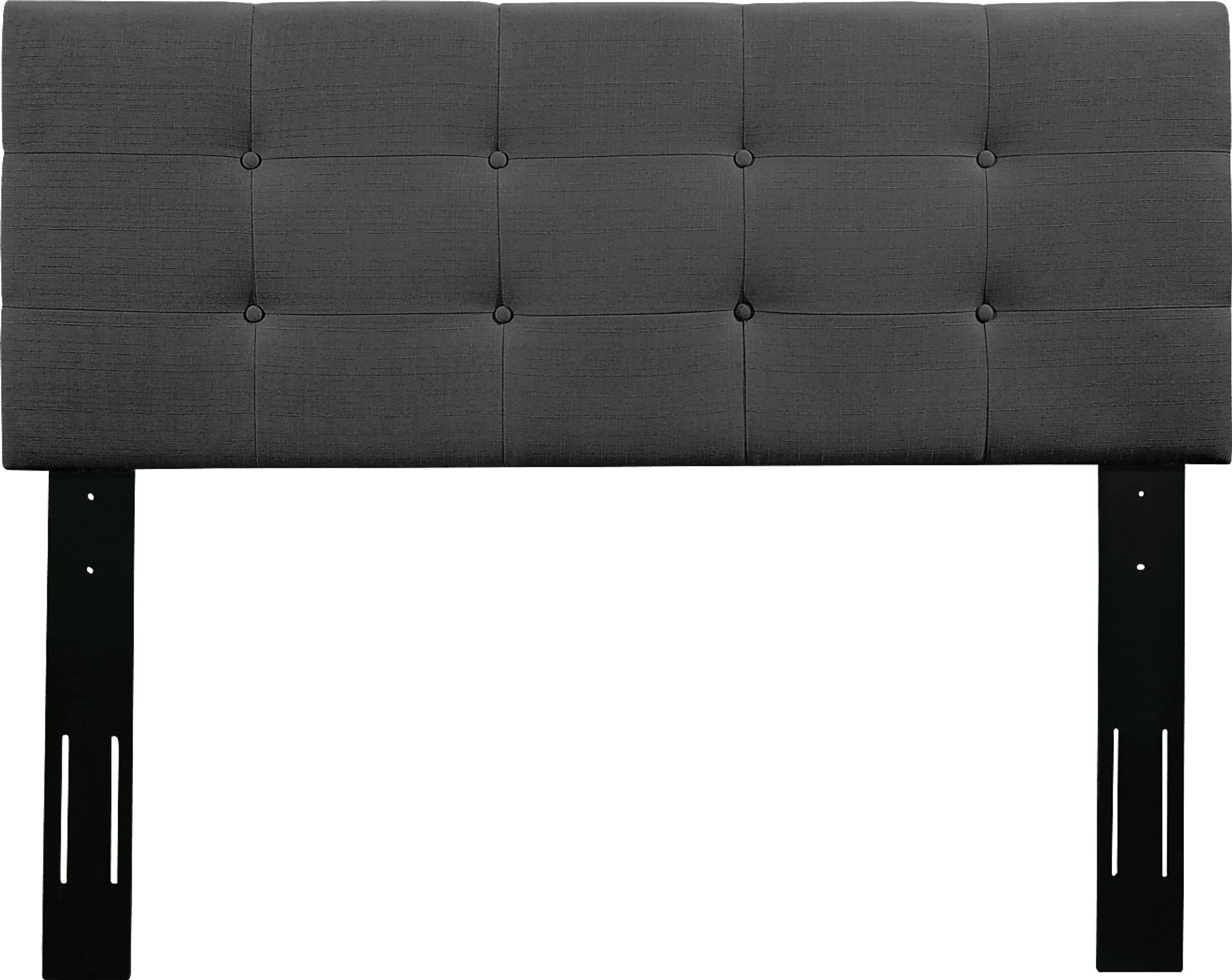 Criswell Dark Gray Full/Queen Upholstered Headboard - Image 1