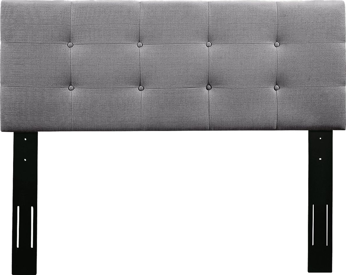 Criswell Gray King Upholstered Headboard