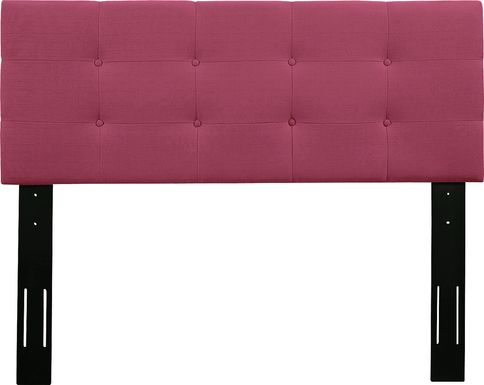Criswell Pink King Upholstered Headboard