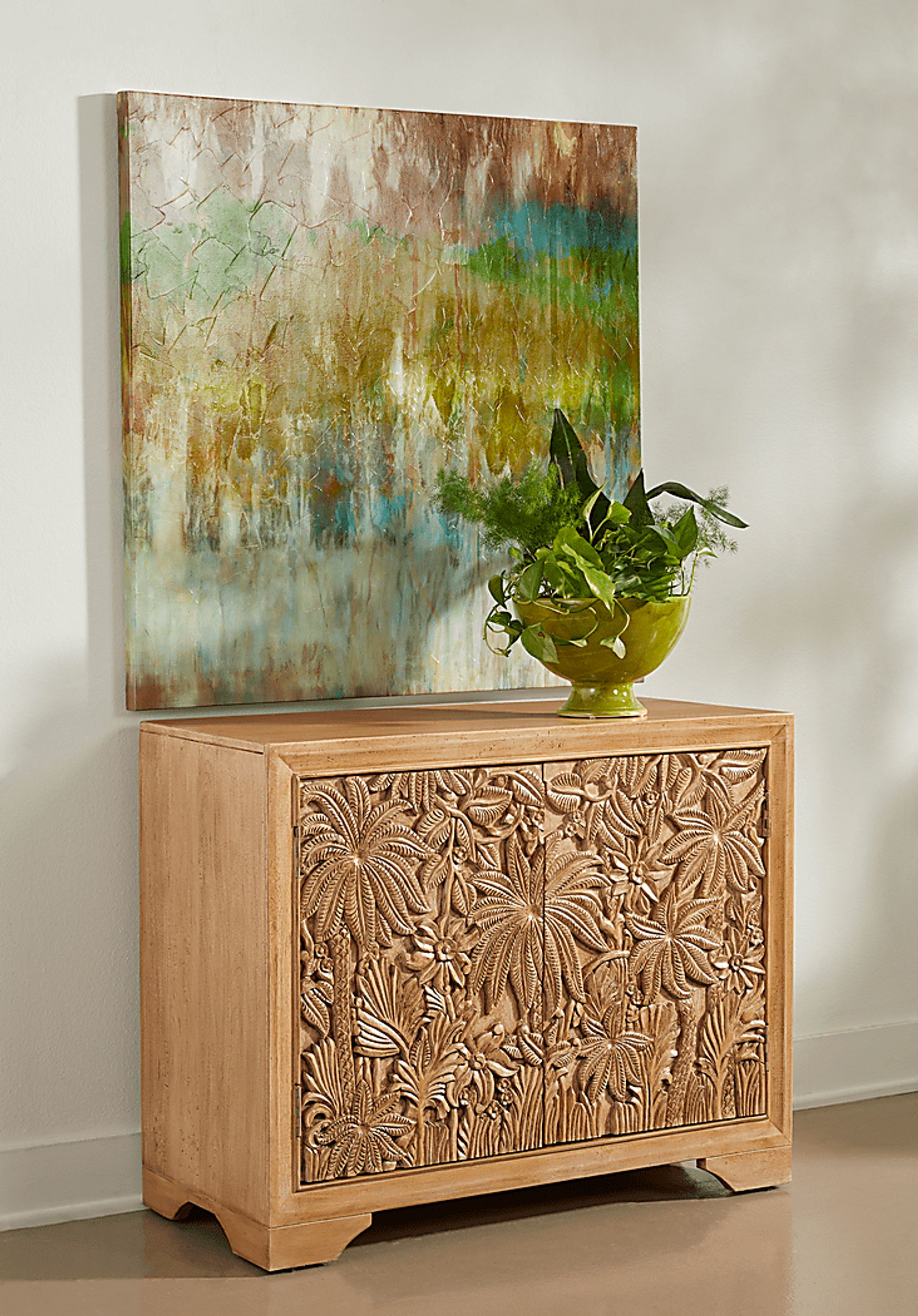 Croatan Natural Accent Cabinet - Image 2