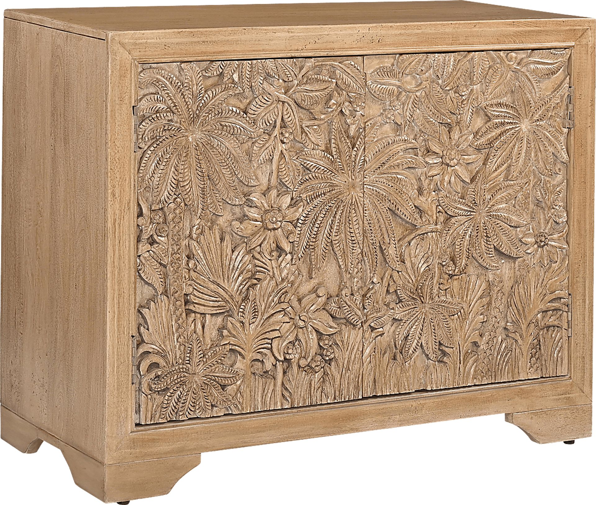 Croatan Natural Accent Cabinet - Image 1