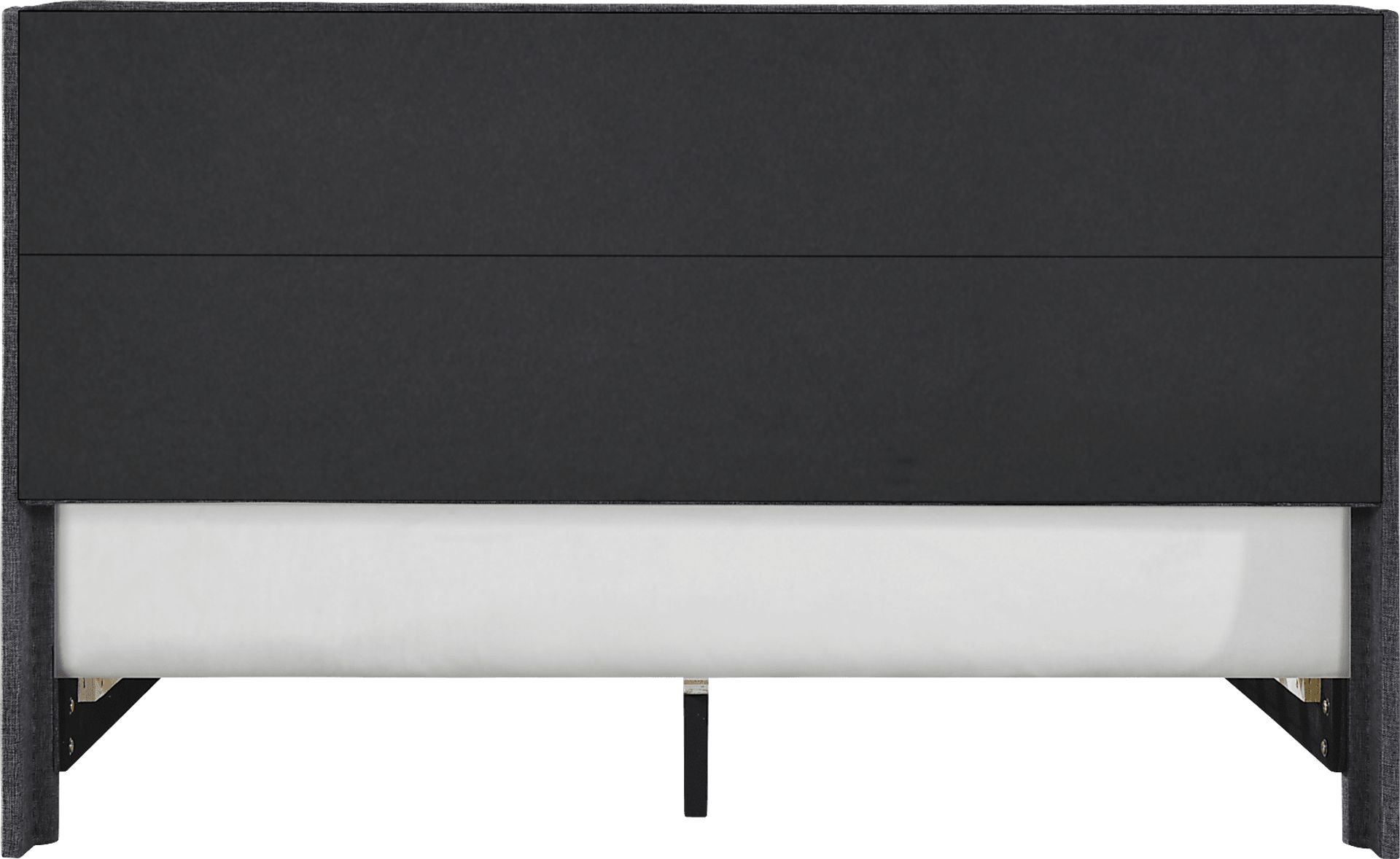 Cromwell Gray King Platform Bed - Image 3