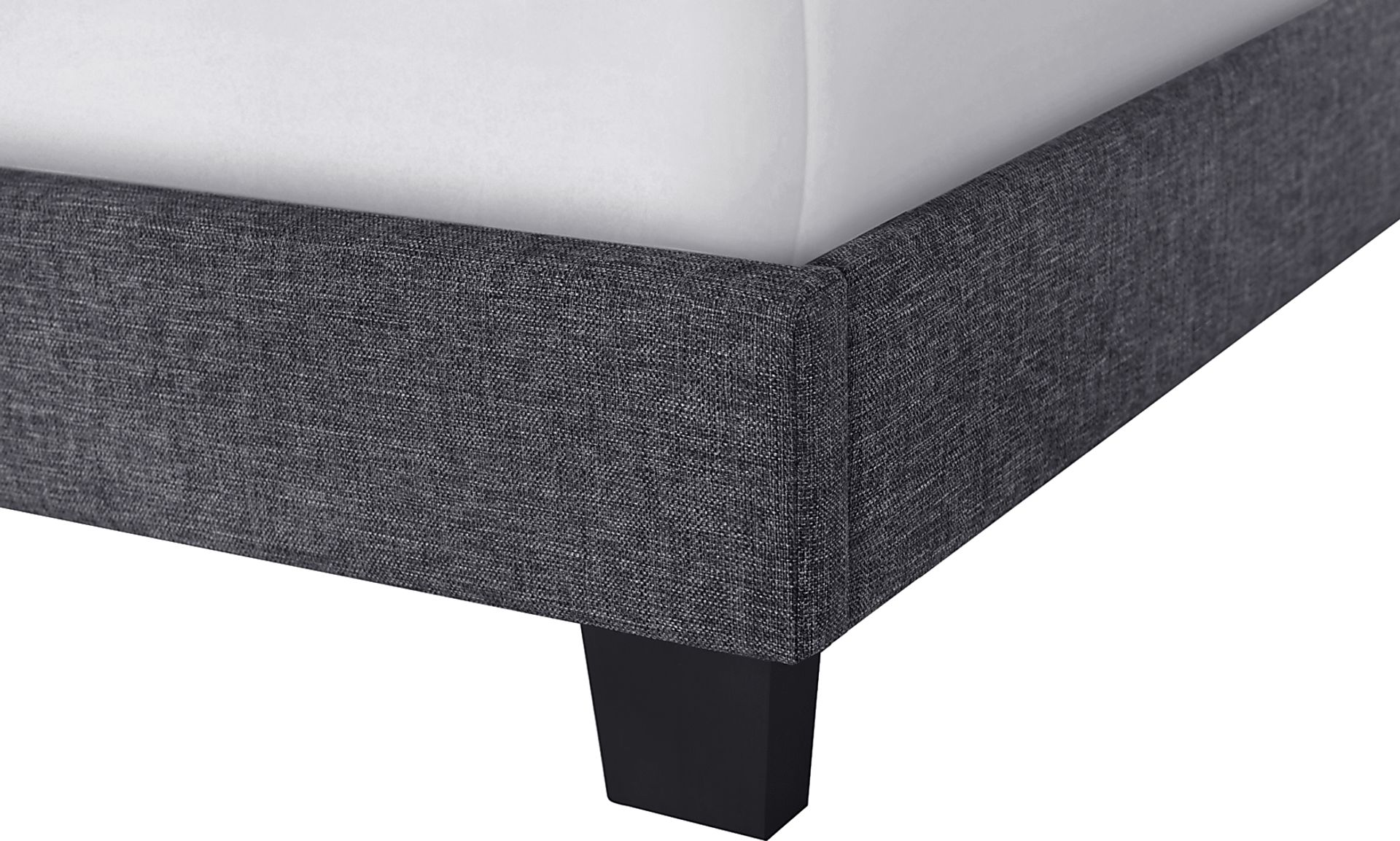 Cromwell Gray King Platform Bed - Image 5