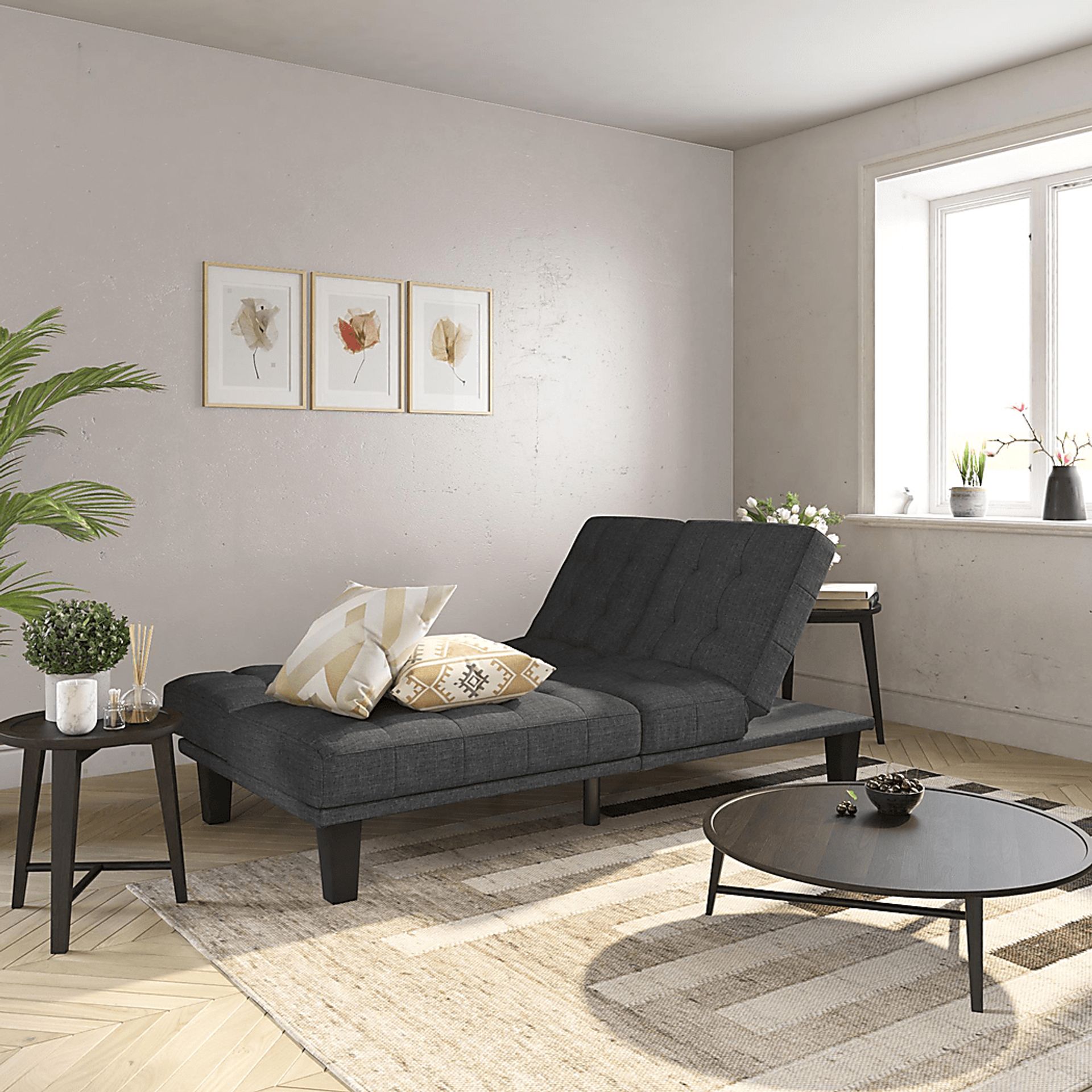 Cropp Gray Futon Rooms to Go