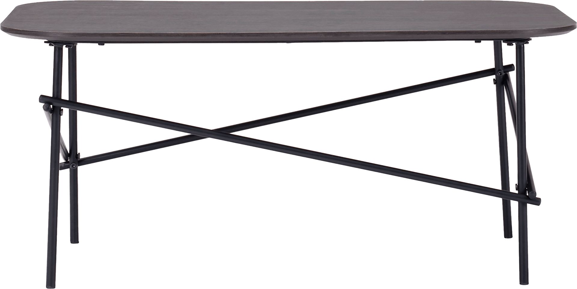 Croshaw Dark Brown Cocktail Table - Image 4