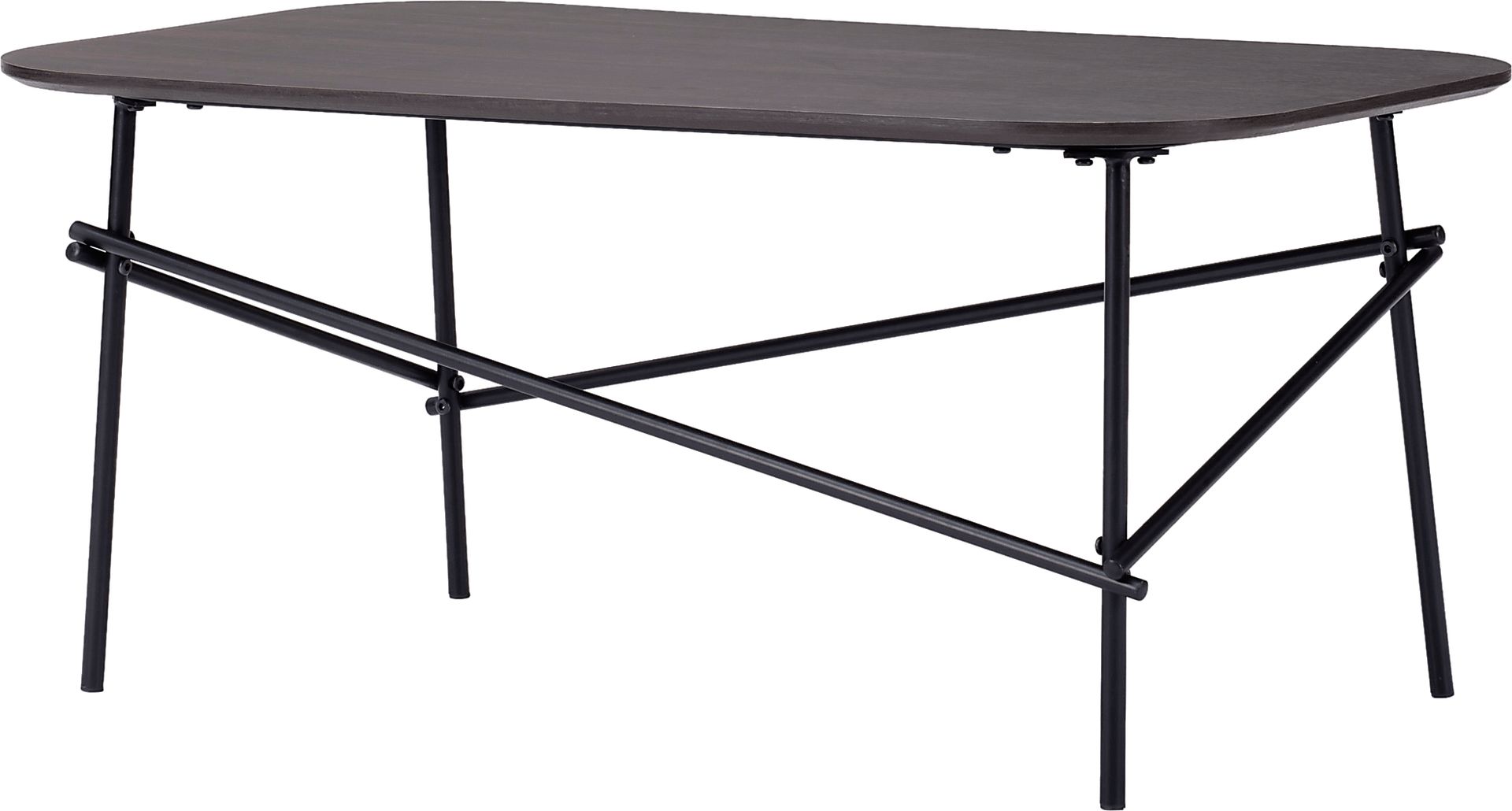 Croshaw Dark Brown Cocktail Table - Image 5