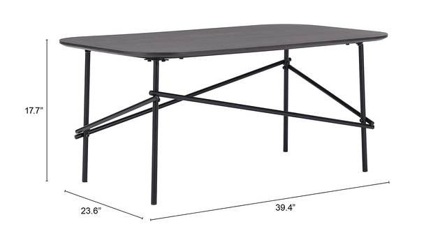 Croshaw Dark Brown Cocktail Table - Thumbnail - Image 8
