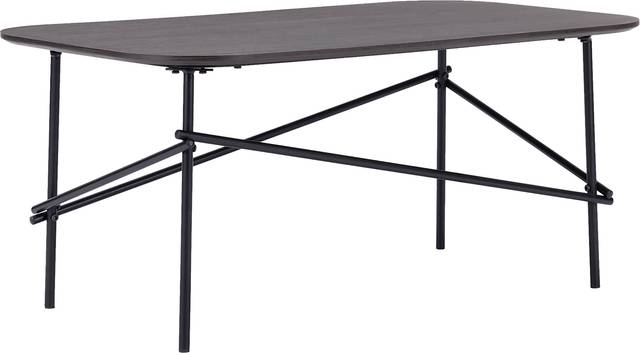 Croshaw Dark Brown Cocktail Table - Thumbnail - Image 1