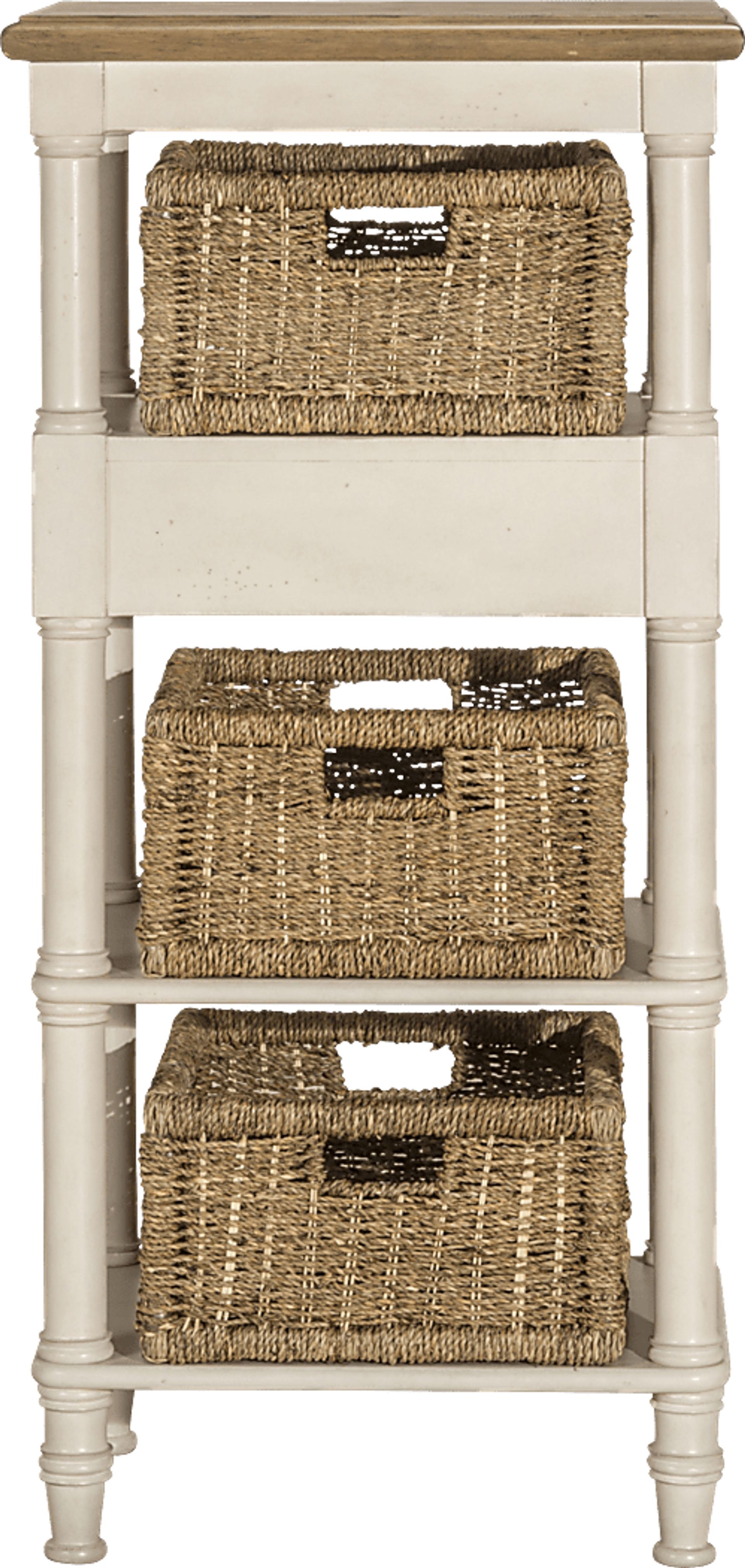 Crossborough White Accent Table - Image 2