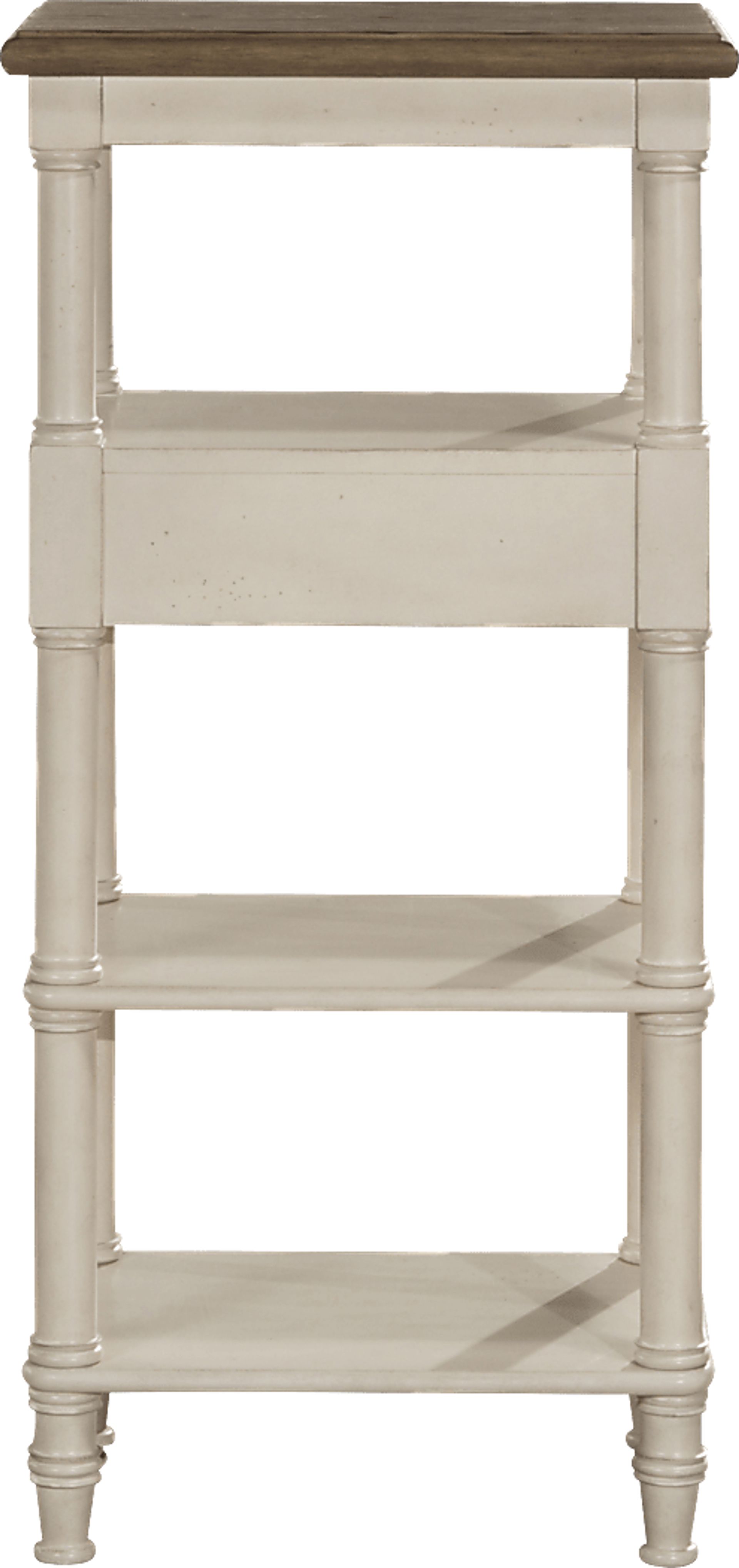 Crossborough White Accent Table - Image 3