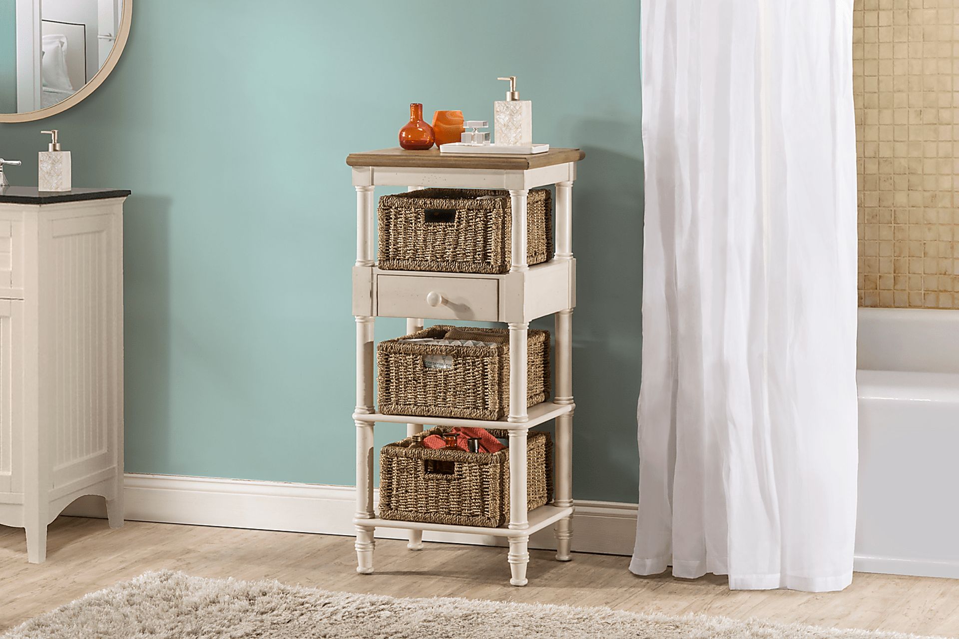 Crossborough White Accent Table - Image 4