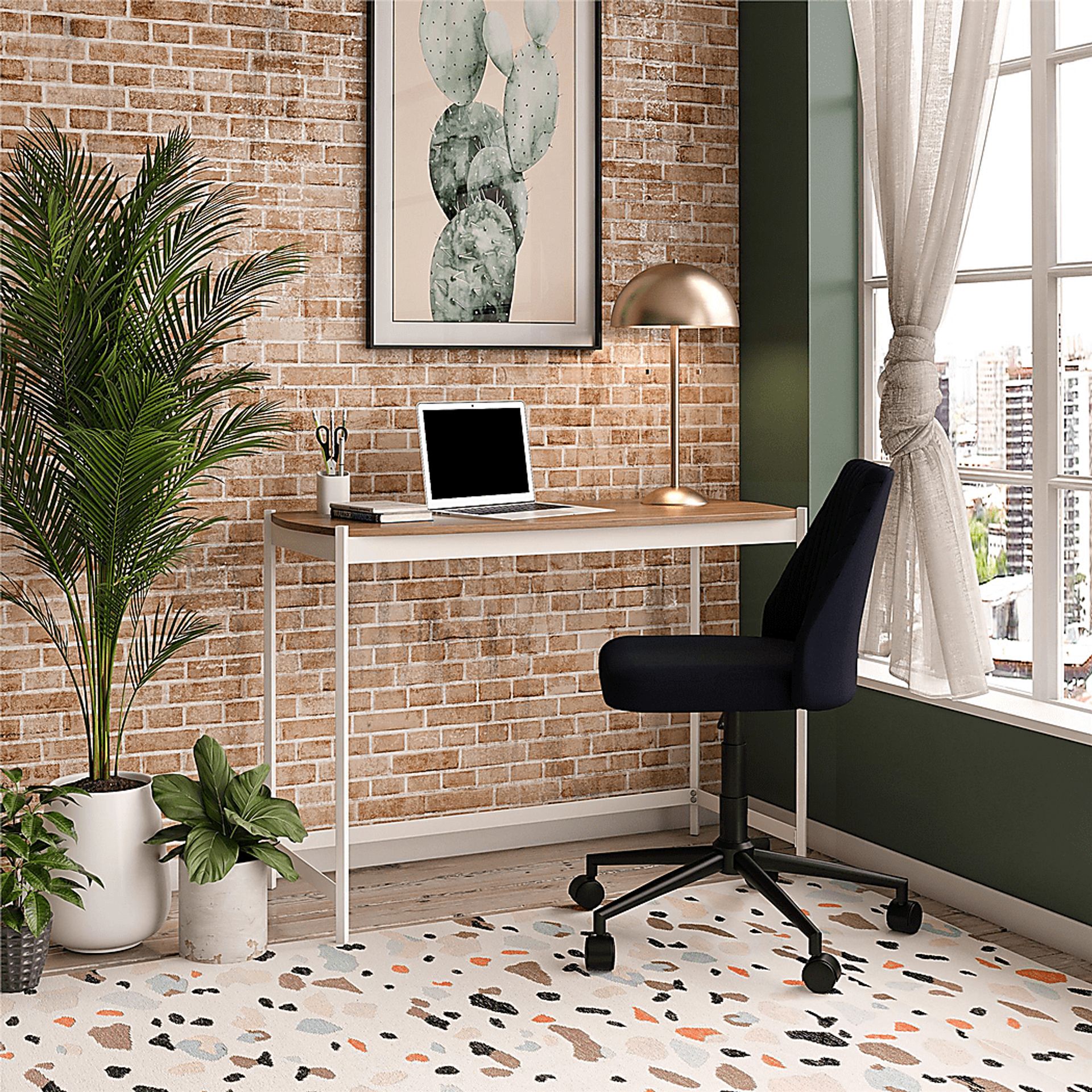 Crossett White Desk - Image 2