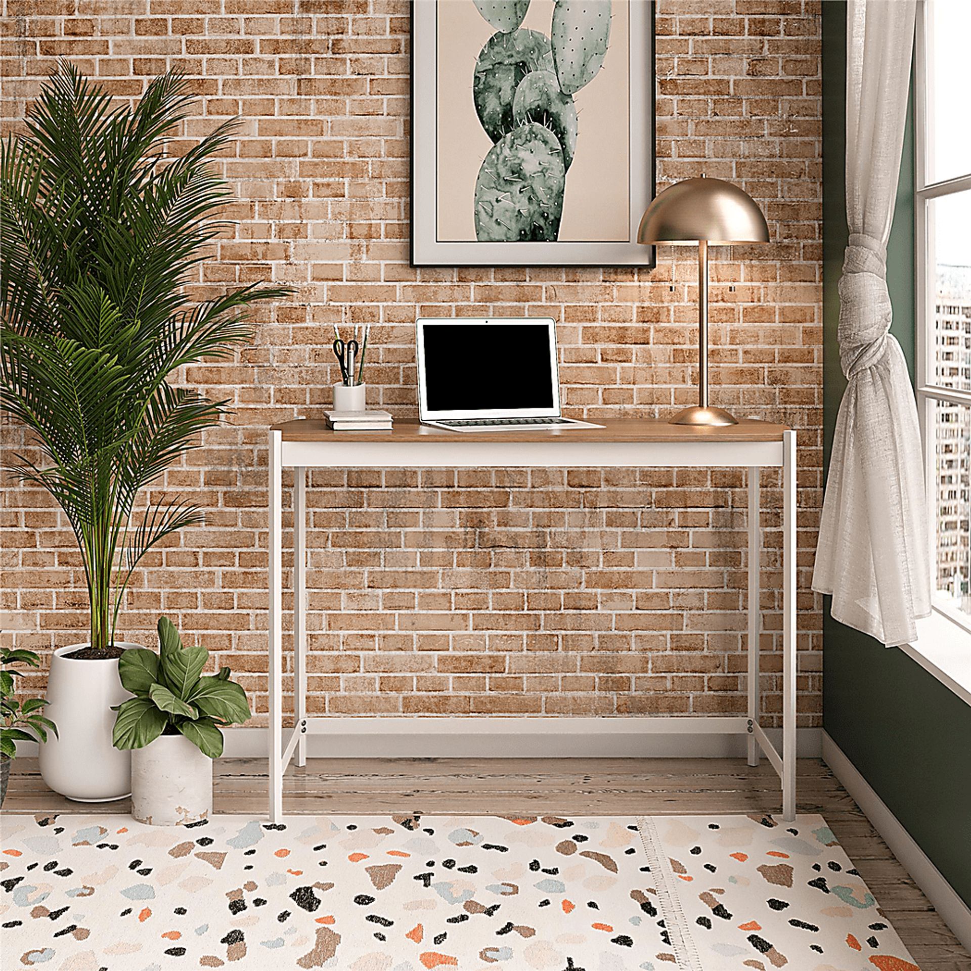Crossett White Desk - Image 4