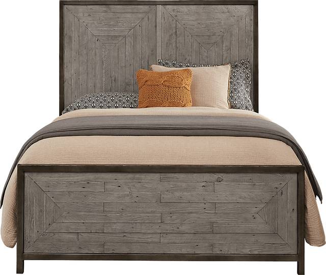 Crossgate Gray 5 Pc Queen Panel Bedroom - Thumbnail - Image 2