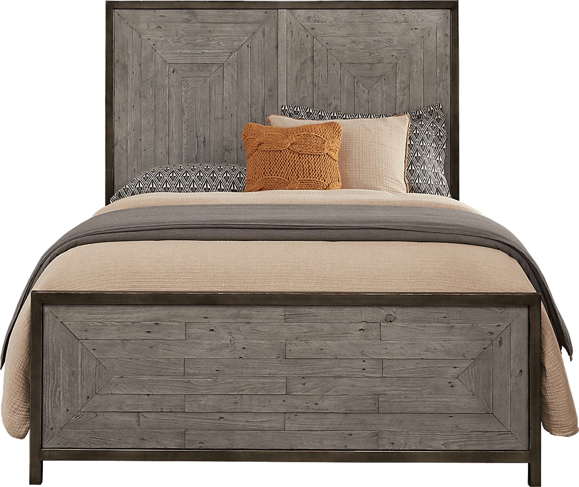 Crossgate Gray 5 Pc Queen Panel Bedroom - Image 2