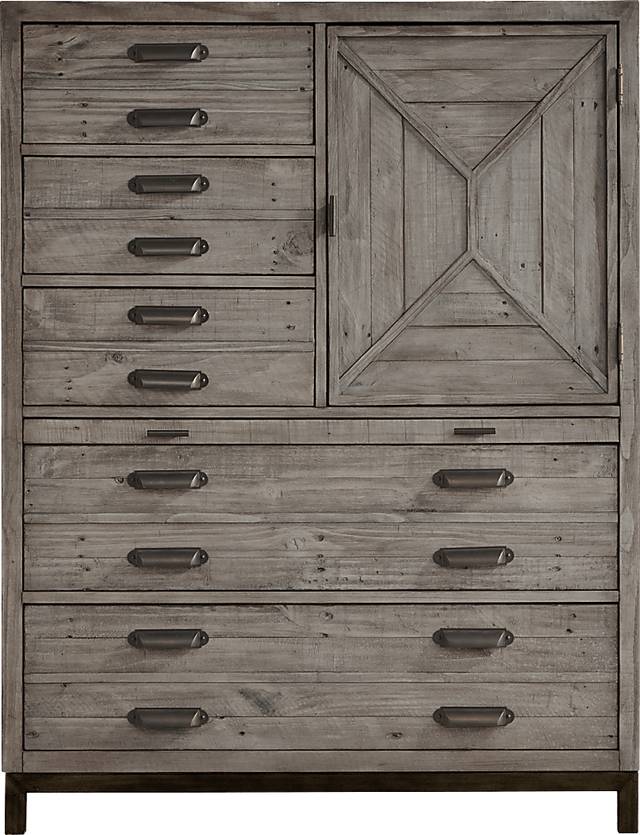 Crossgate Gray Door Chest - Thumbnail - Image 1