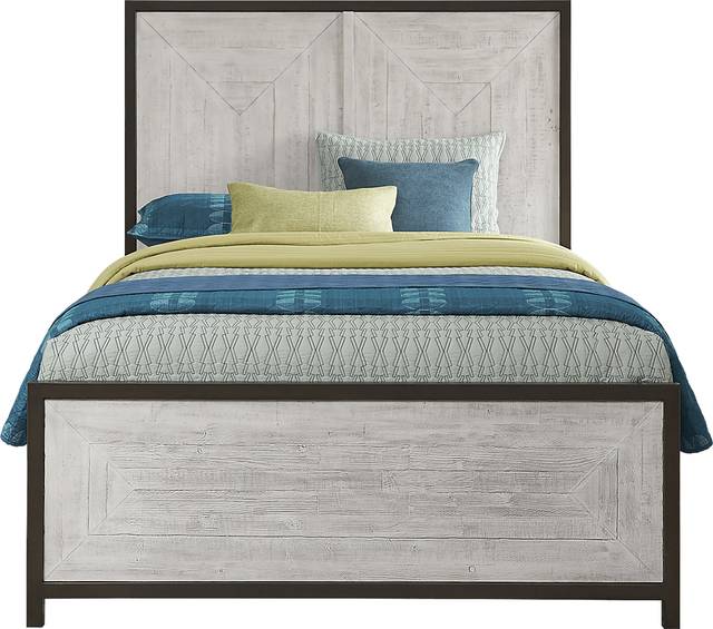 Crossgate White 7 Pc Queen Panel Bedroom - Thumbnail - Image 2