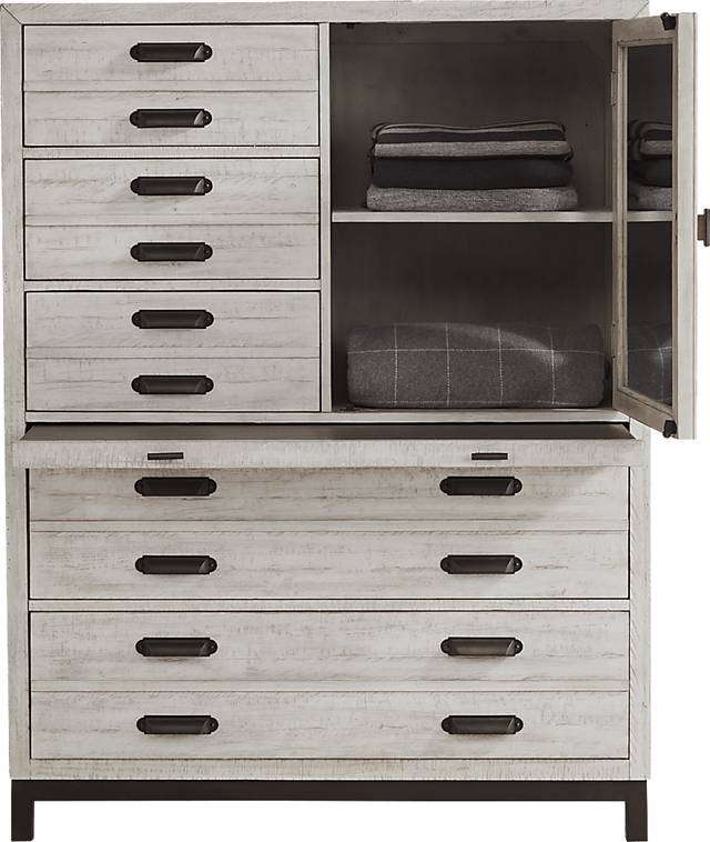 Crossgate White Door Chest - Thumbnail - Image 2