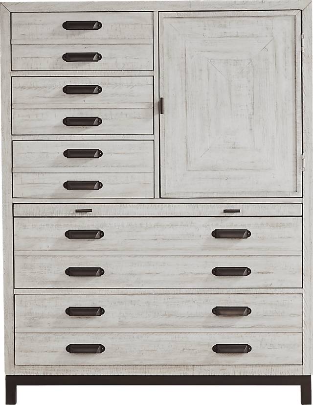 Crossgate White Door Chest - Thumbnail - Image 1