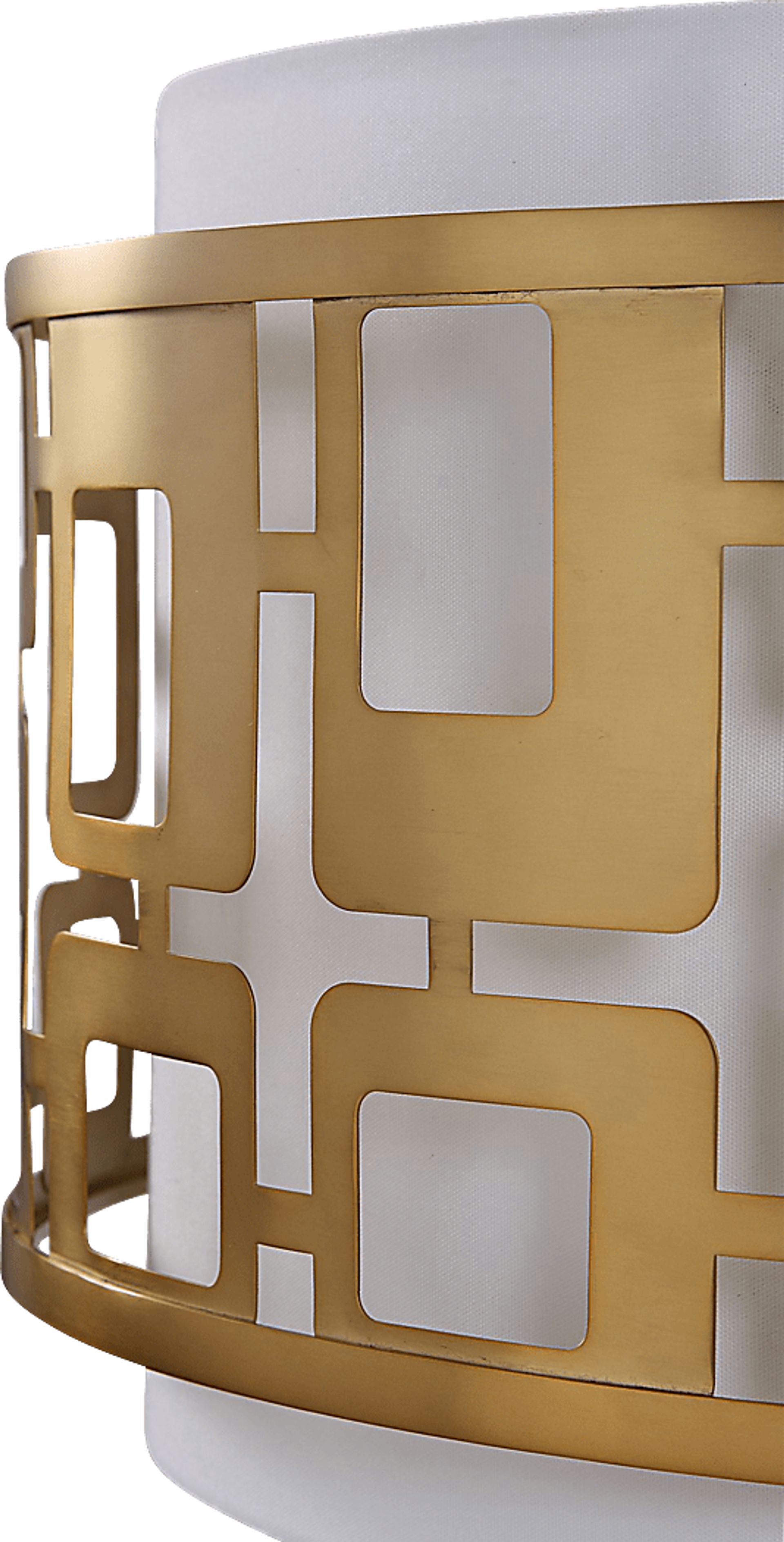 Crossington Brass Pendant - Image 3