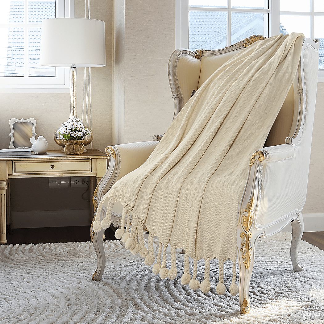 Room & Board Crossmar Throw Blanket - Thumbnail 3