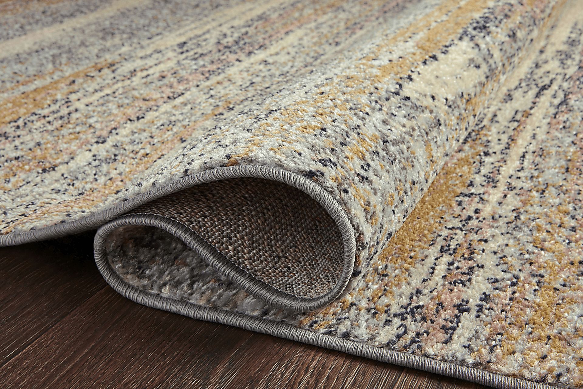 Crossrose Gray 2'3 x 7'6 Runner Rug - Image 2