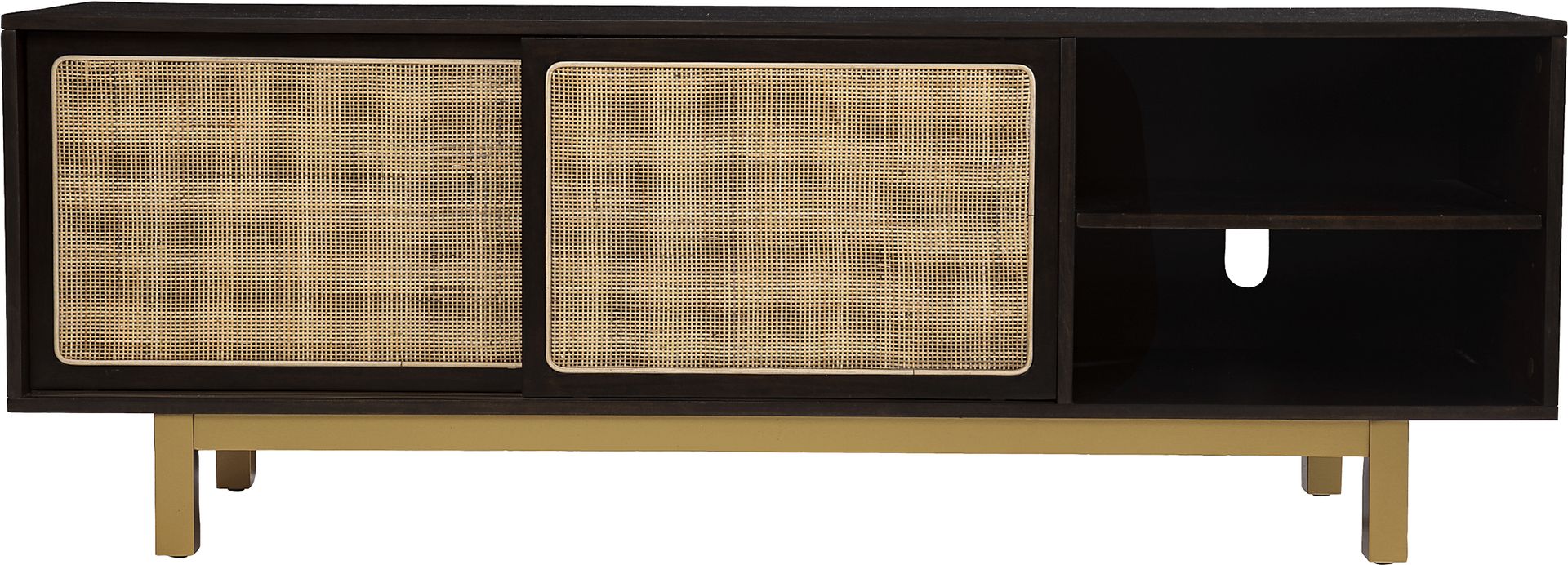 Crosstimbers Brown 63 in. Console - Image 2
