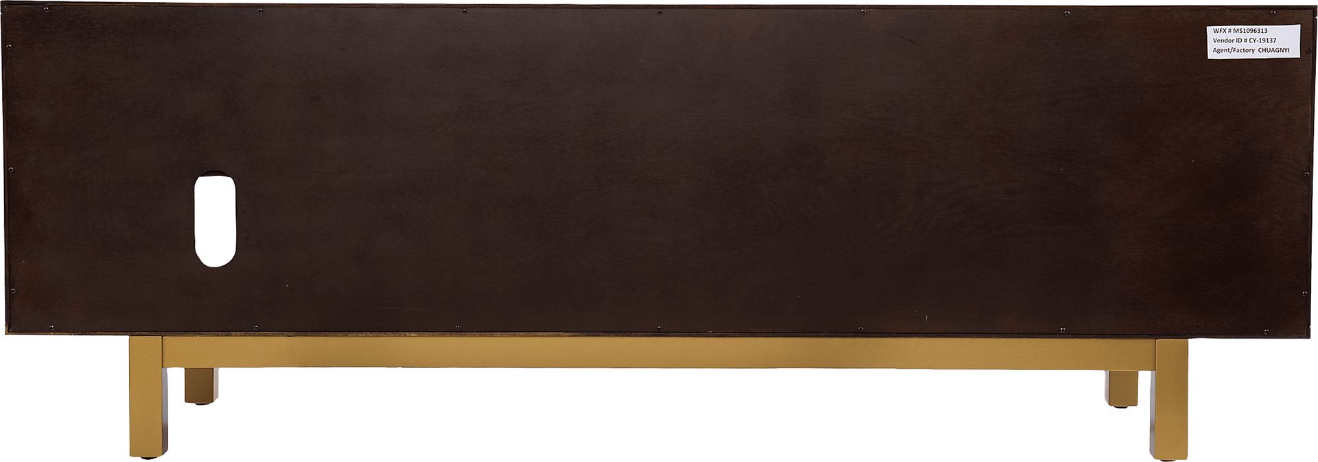 Crosstimbers Brown 63 in. Console - Image 4