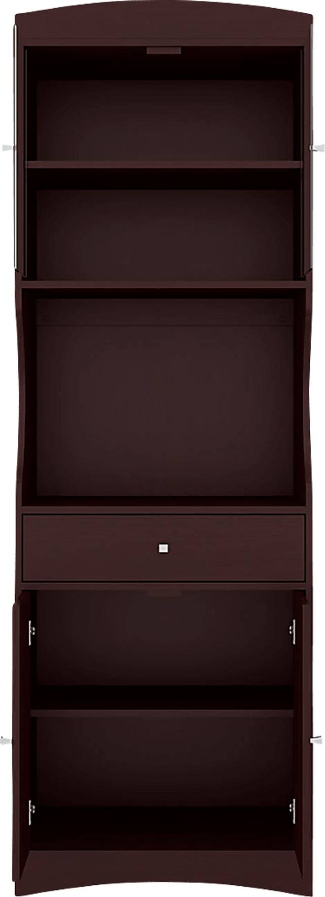 Crosswind Brown China Cabinet - Thumbnail - Image 2