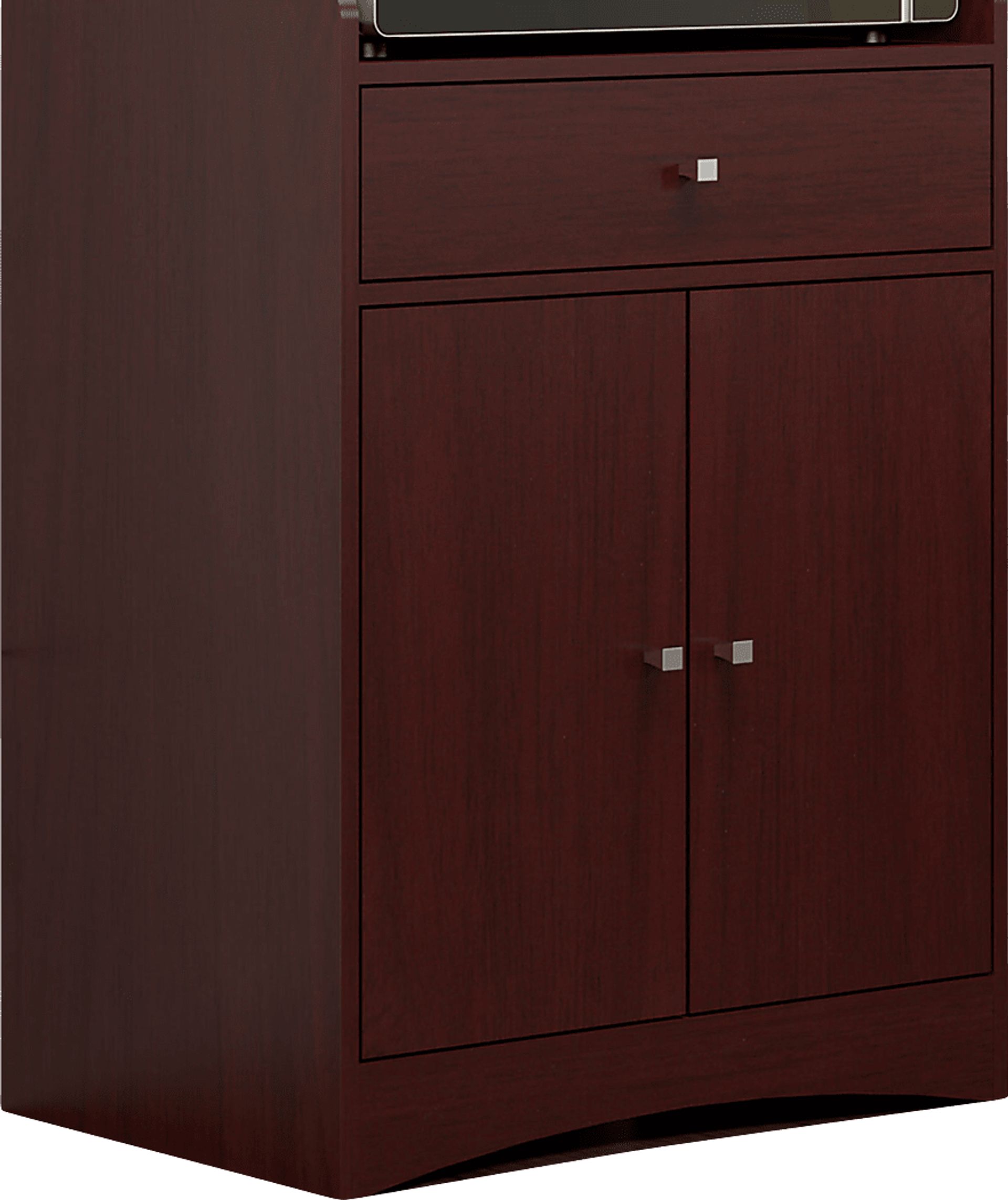 Crosswind Brown China Cabinet - Image 3