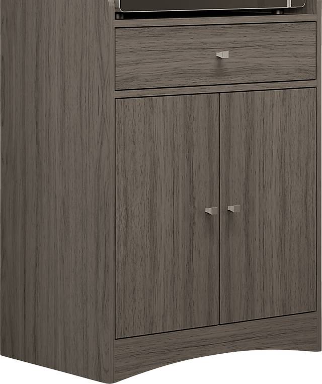 Crosswind Gray China Cabinet - Thumbnail - Image 4
