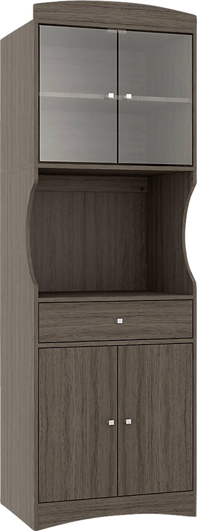 Crosswind Gray China Cabinet - Thumbnail - Image 1