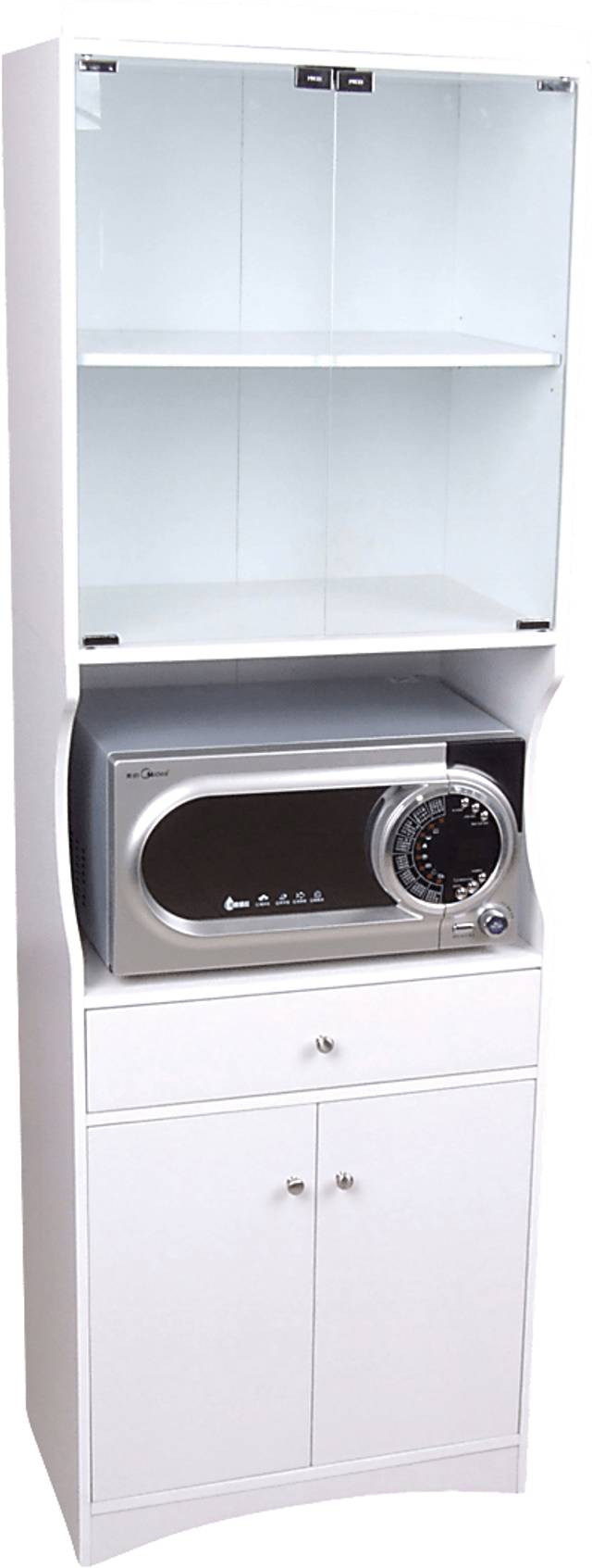 Crosswind White China Cabinet - Thumbnail - Image 4