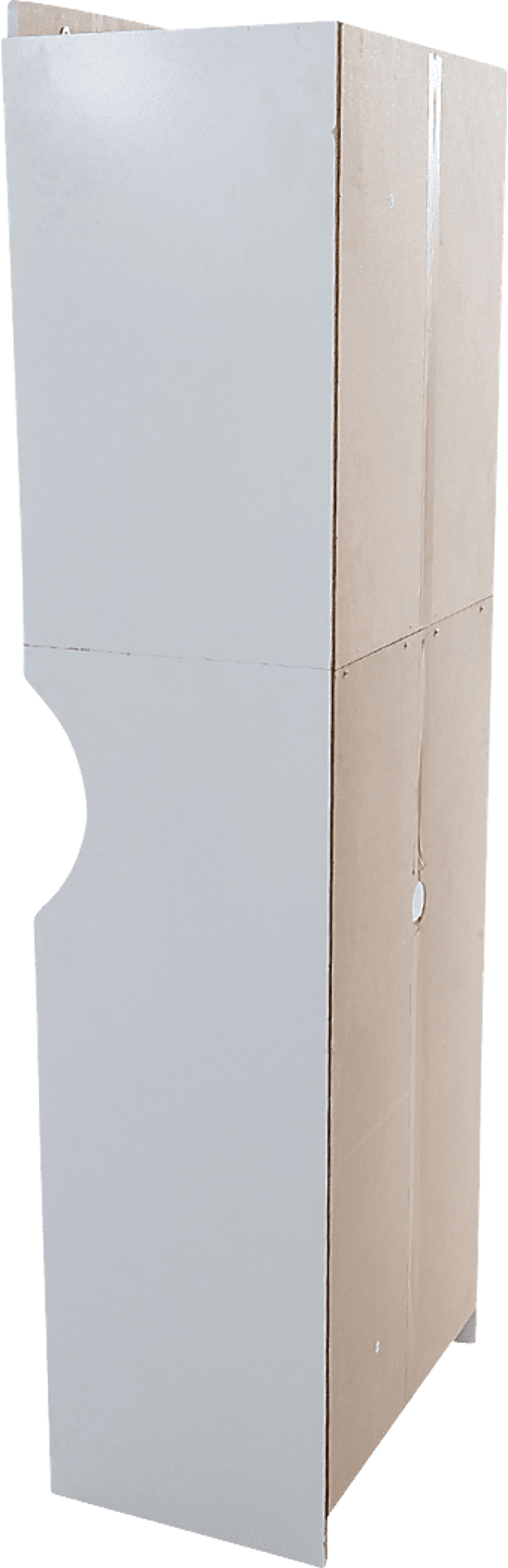 Crosswind White China Cabinet - Image 7