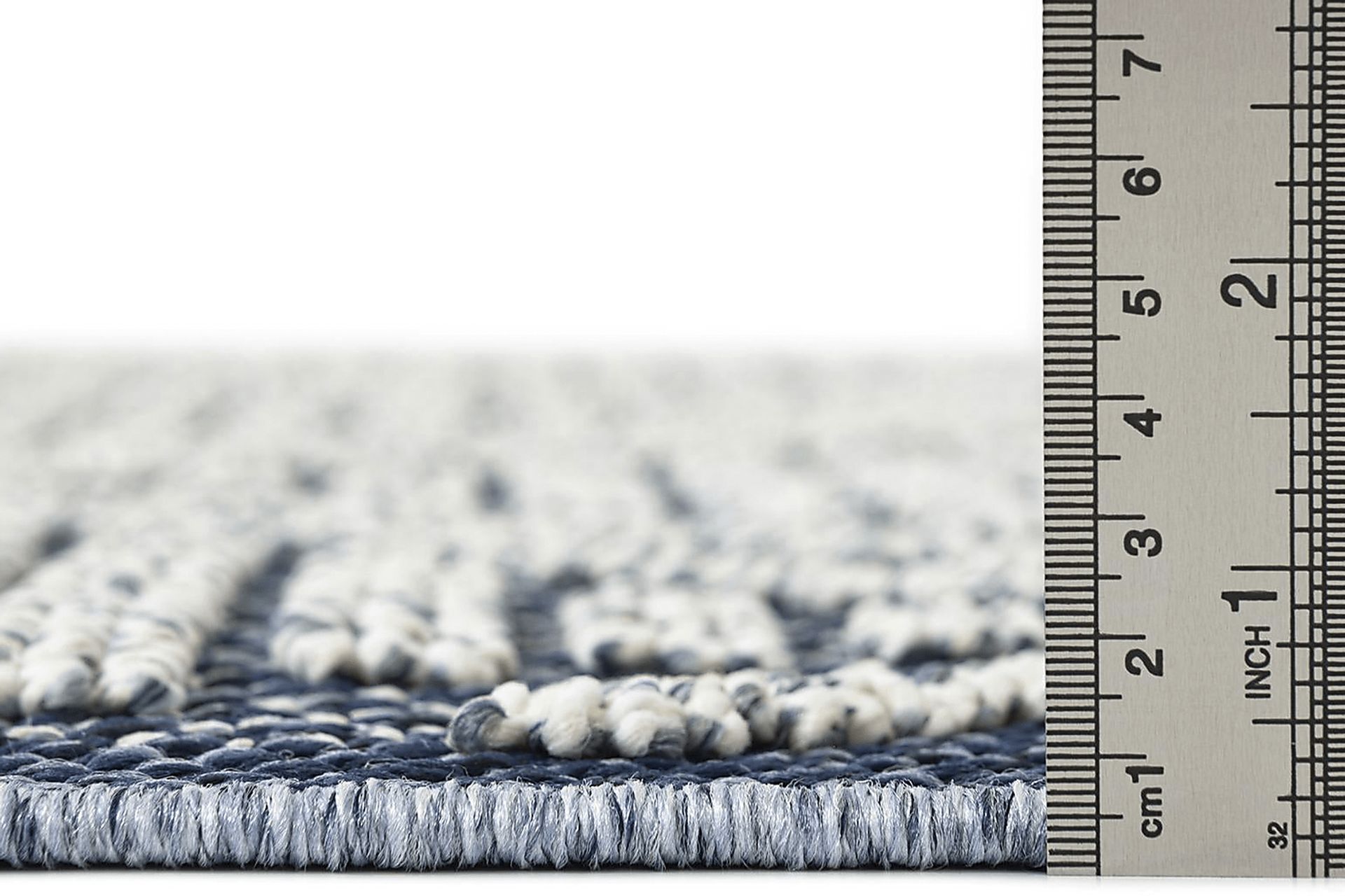 Crosswinds Navy 7'10 x 10' Indoor/Outdoor Rug - Image 3