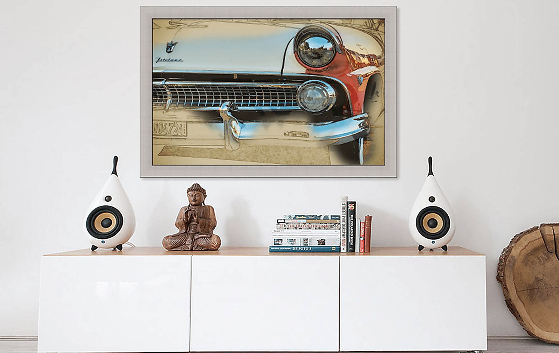 Crothers I Beige Artwork - Image 2
