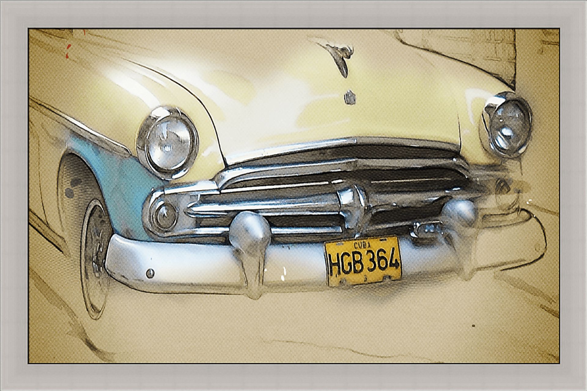 Crothers III Beige Artwork - Image 1