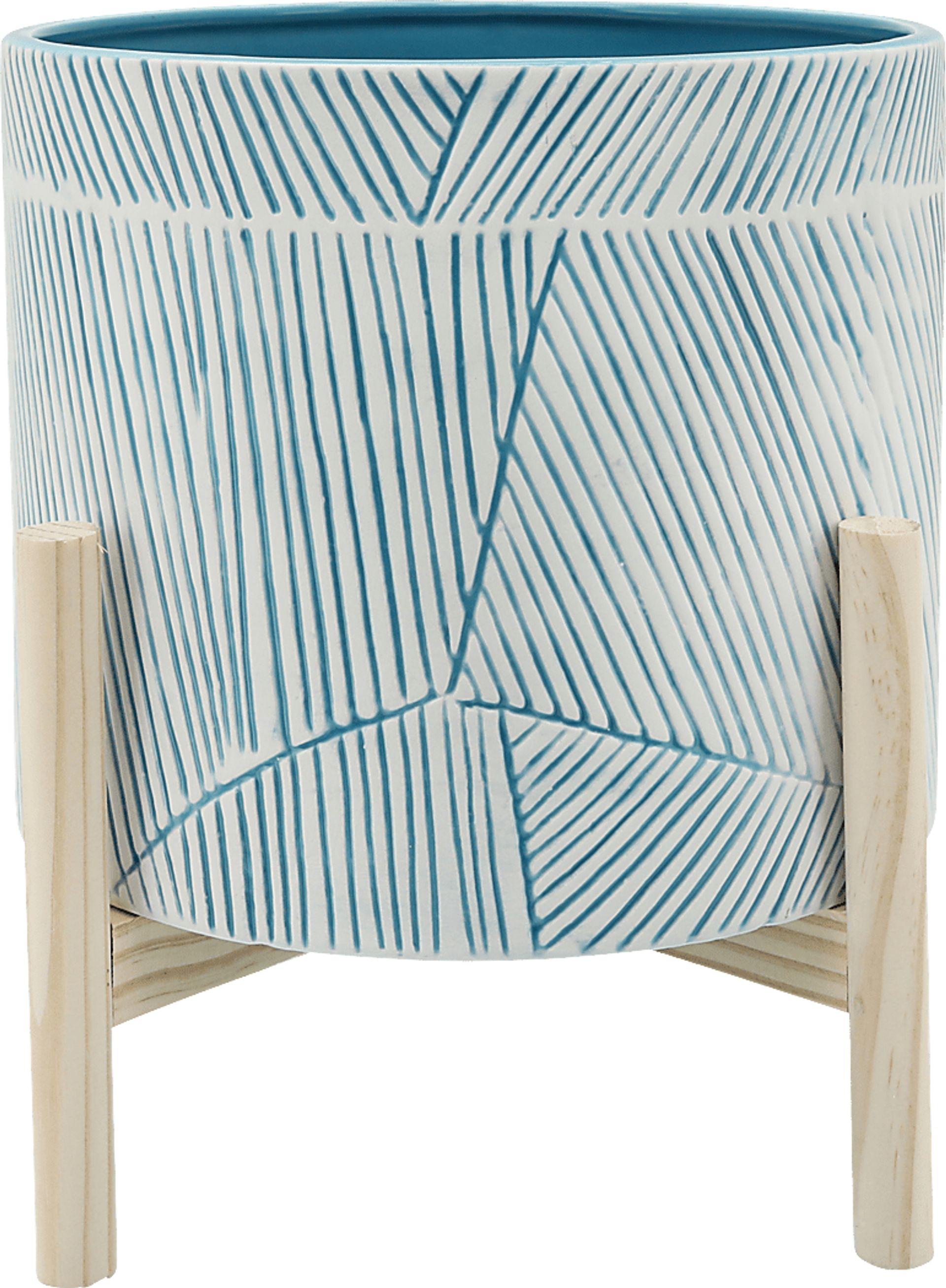 Crousdon Blue Planter - Image 1