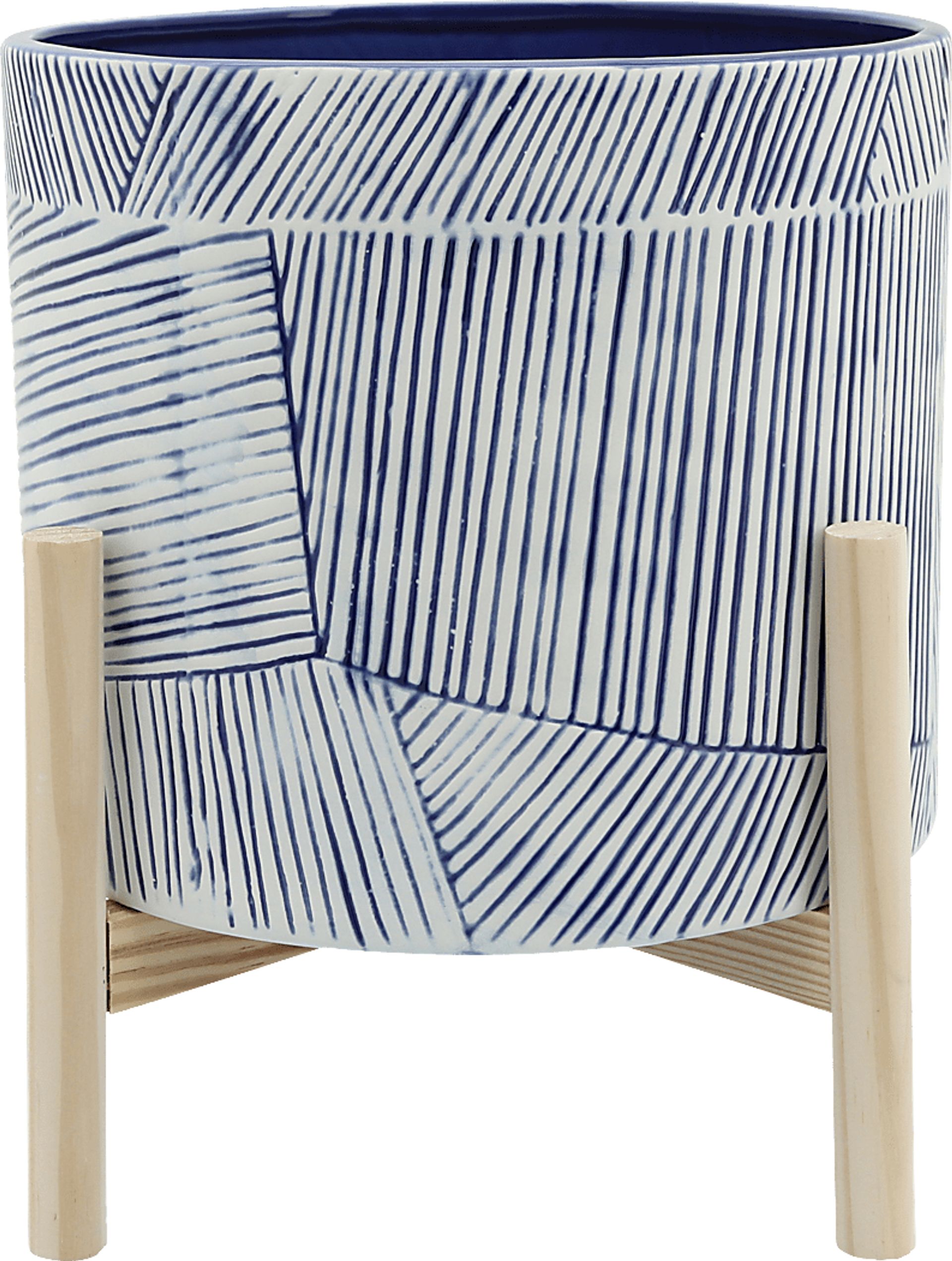 Crousdon Blue Planter - Image 1