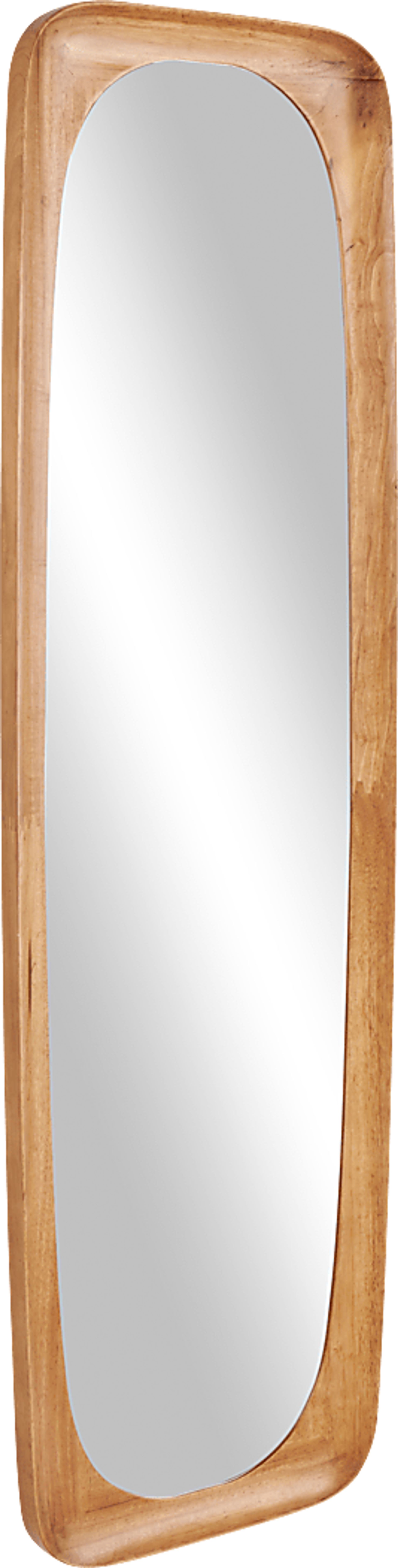 Croware Brown Oval Wall Mirror - Image 5