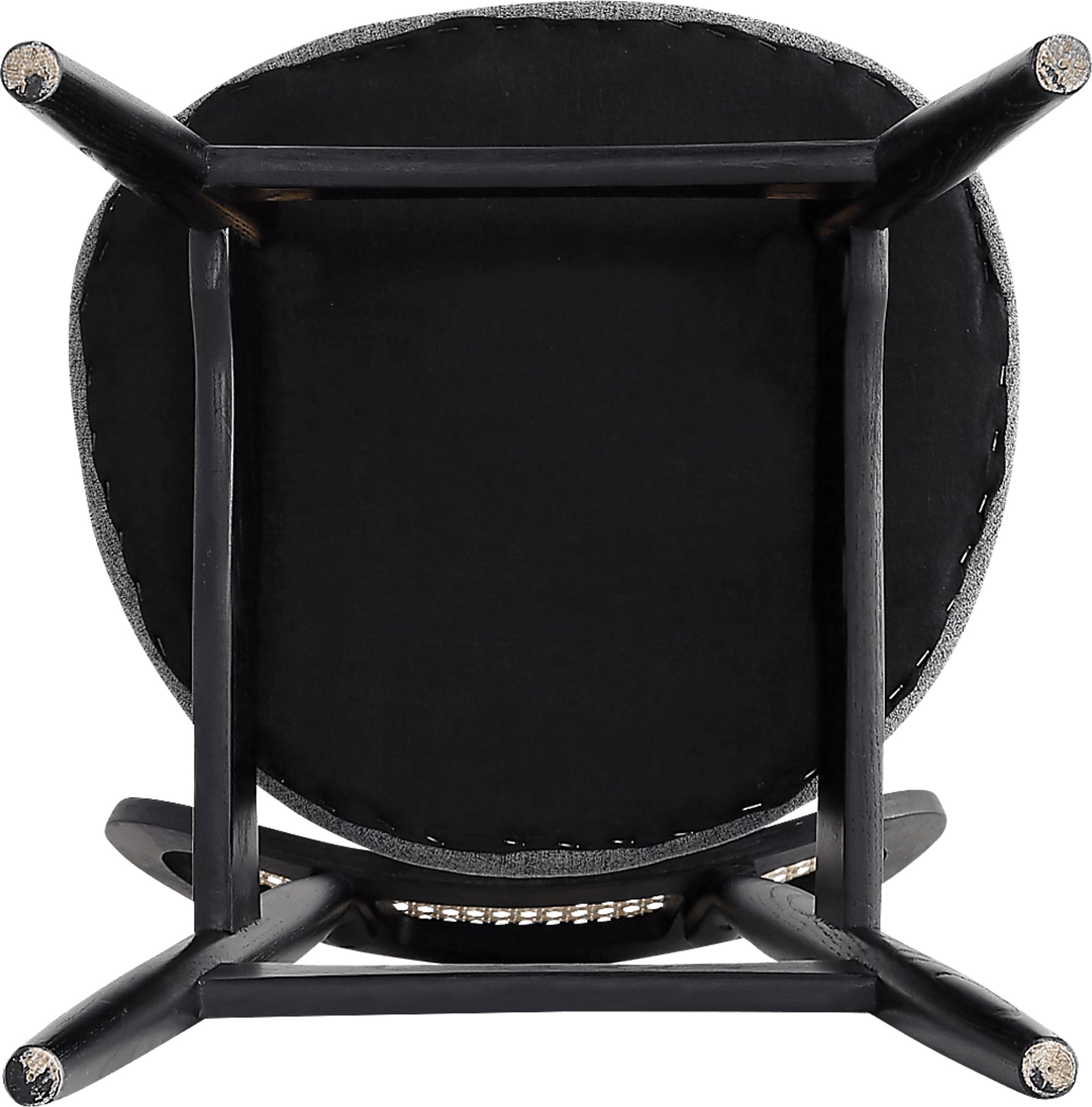 Crowex Black Side Chair, Set of 2 - Image 3
