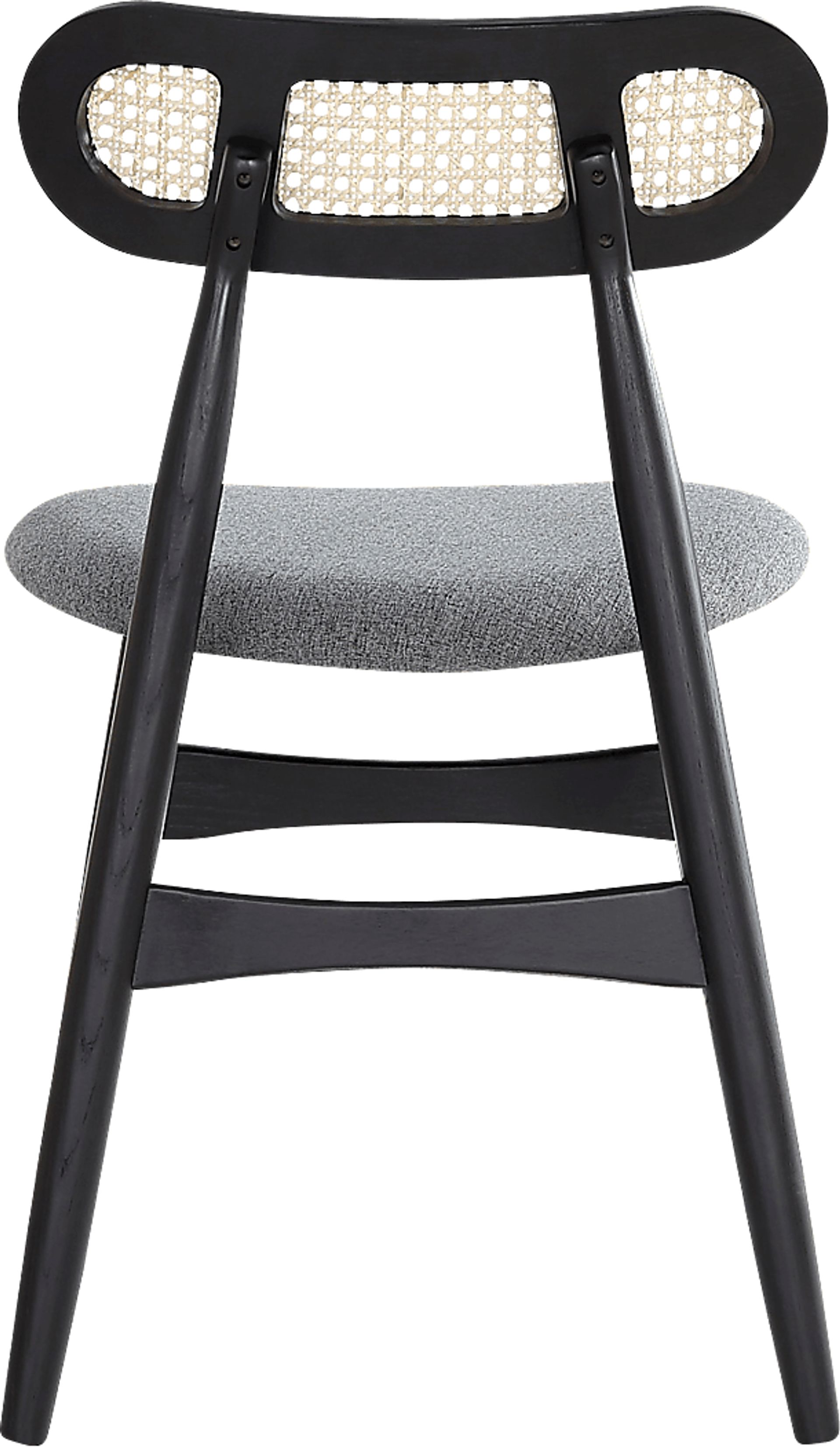Crowex Black Side Chair, Set of 2 - Image 4