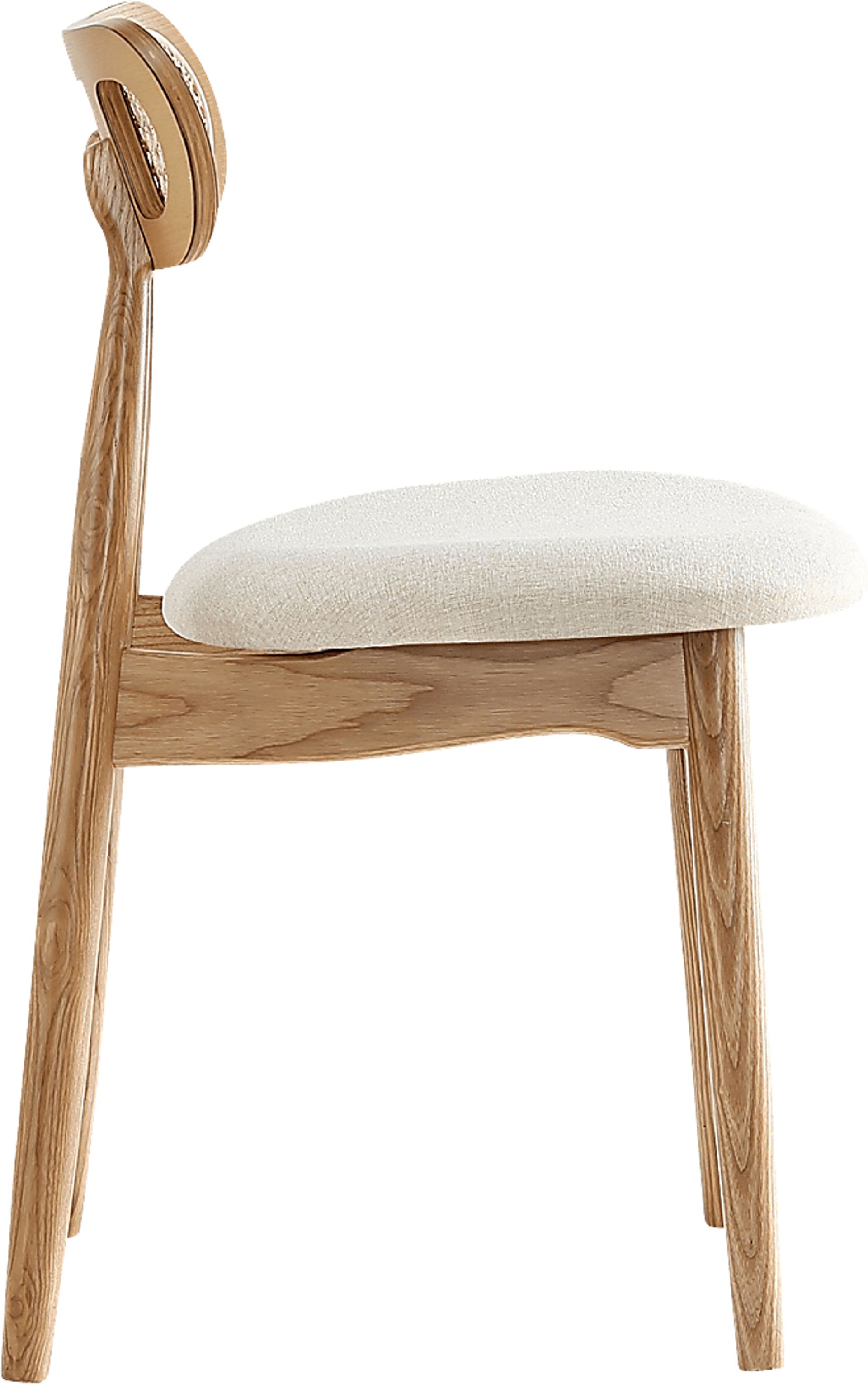 Crowex Natural Side Chair, Set of 2 - Image 3