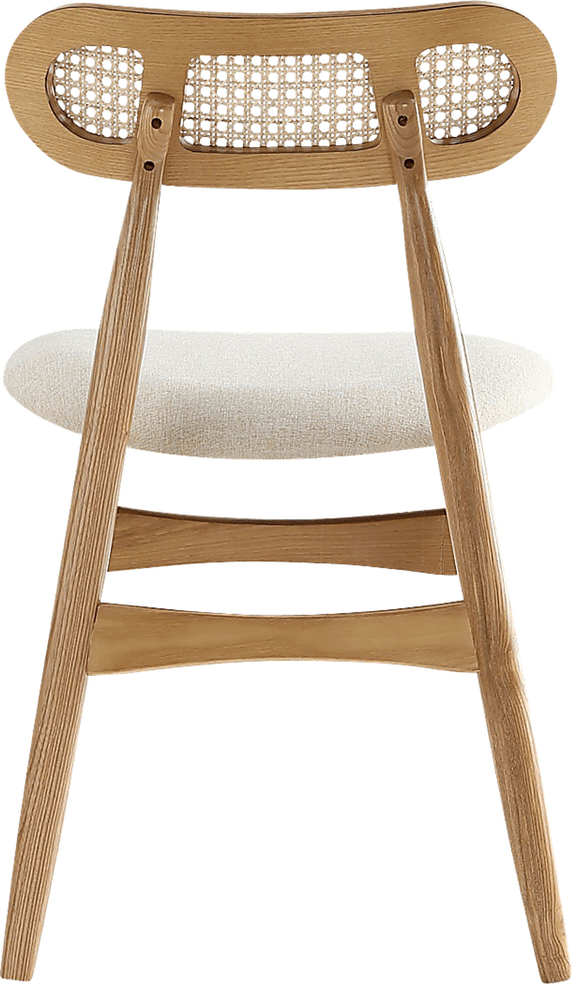 Crowex Natural Side Chair, Set of 2 - Image 4