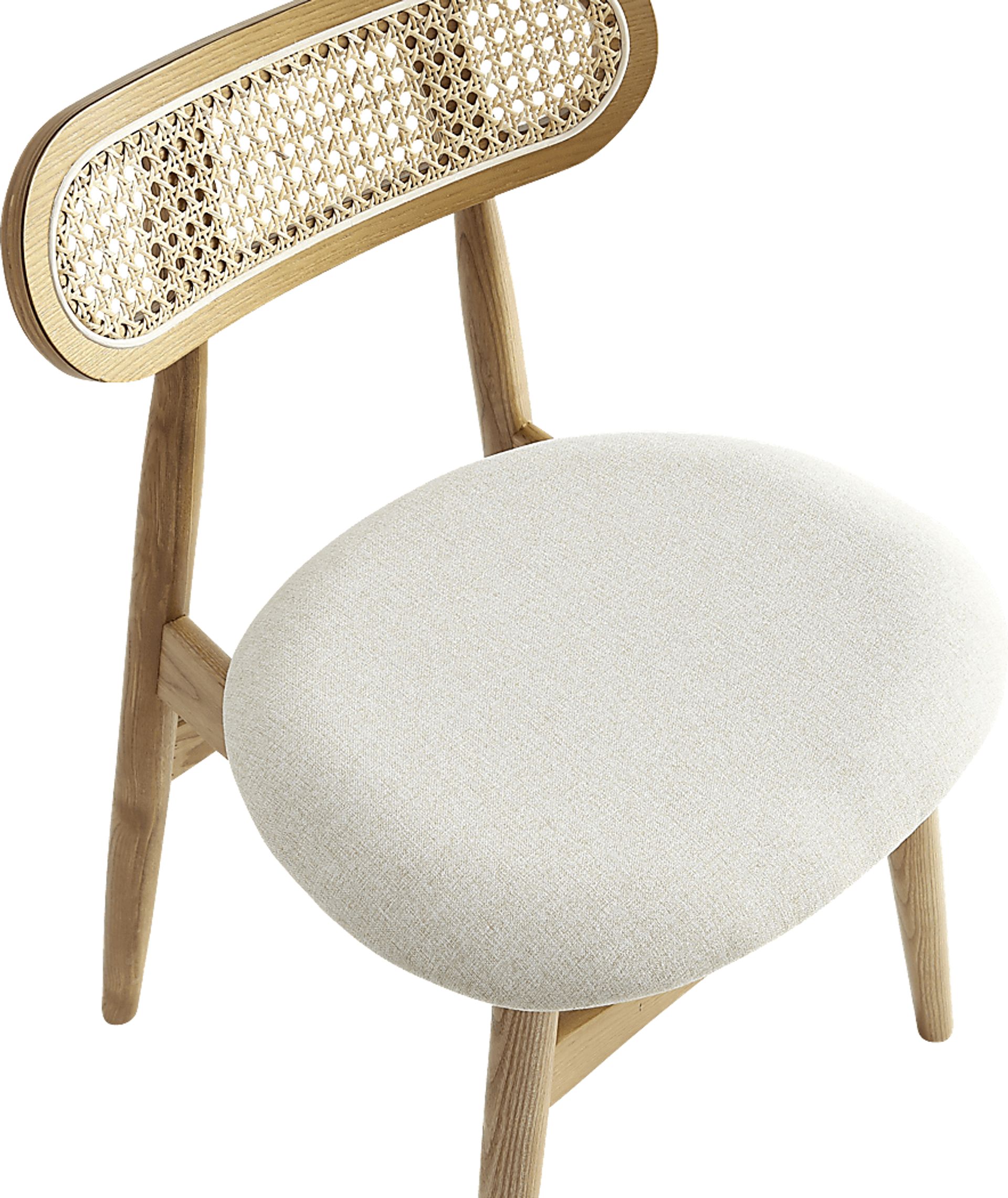 Crowex Natural Side Chair, Set of 2 - Image 5