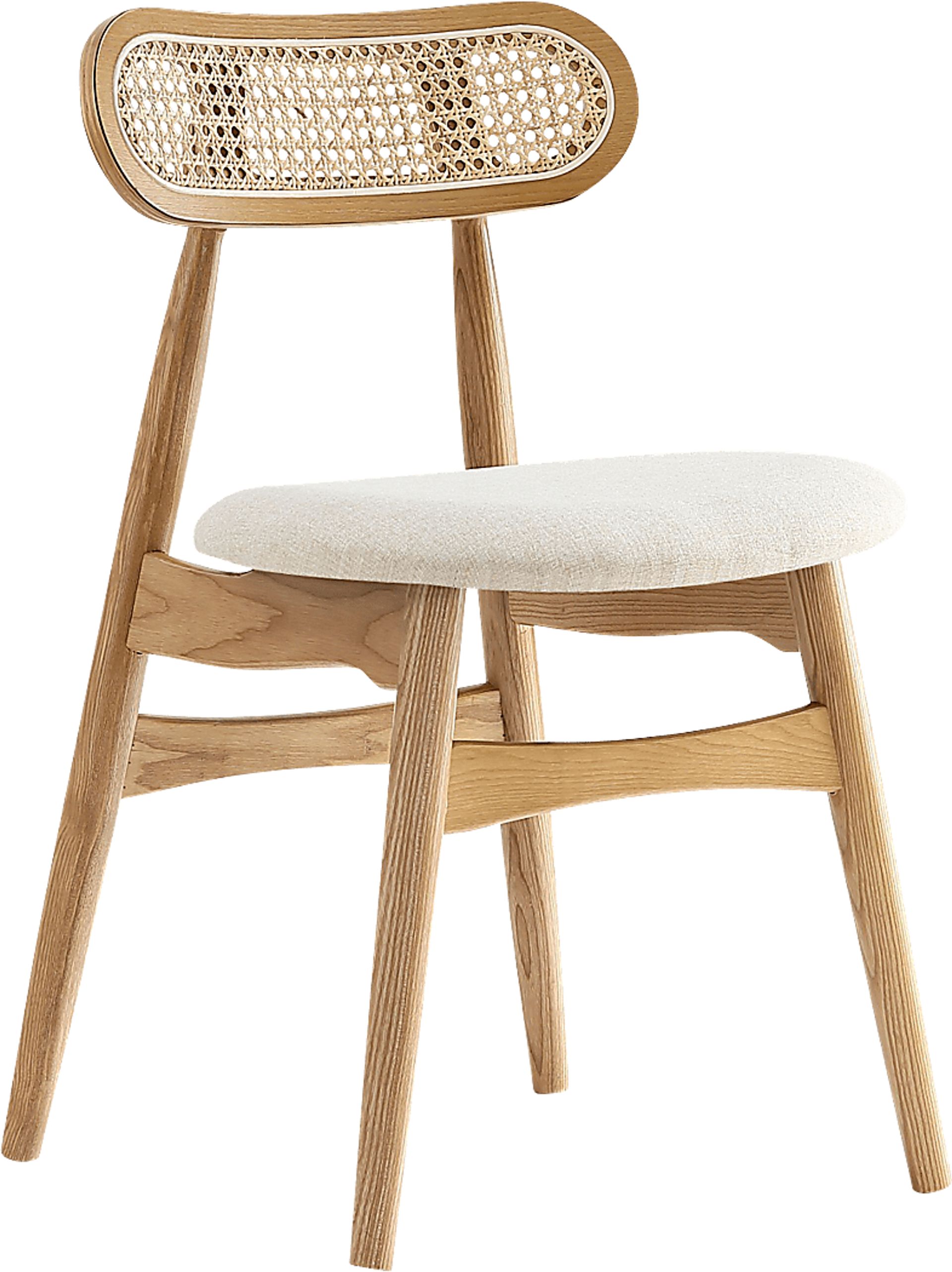 Crowex Natural Side Chair, Set of 2 - Image 6