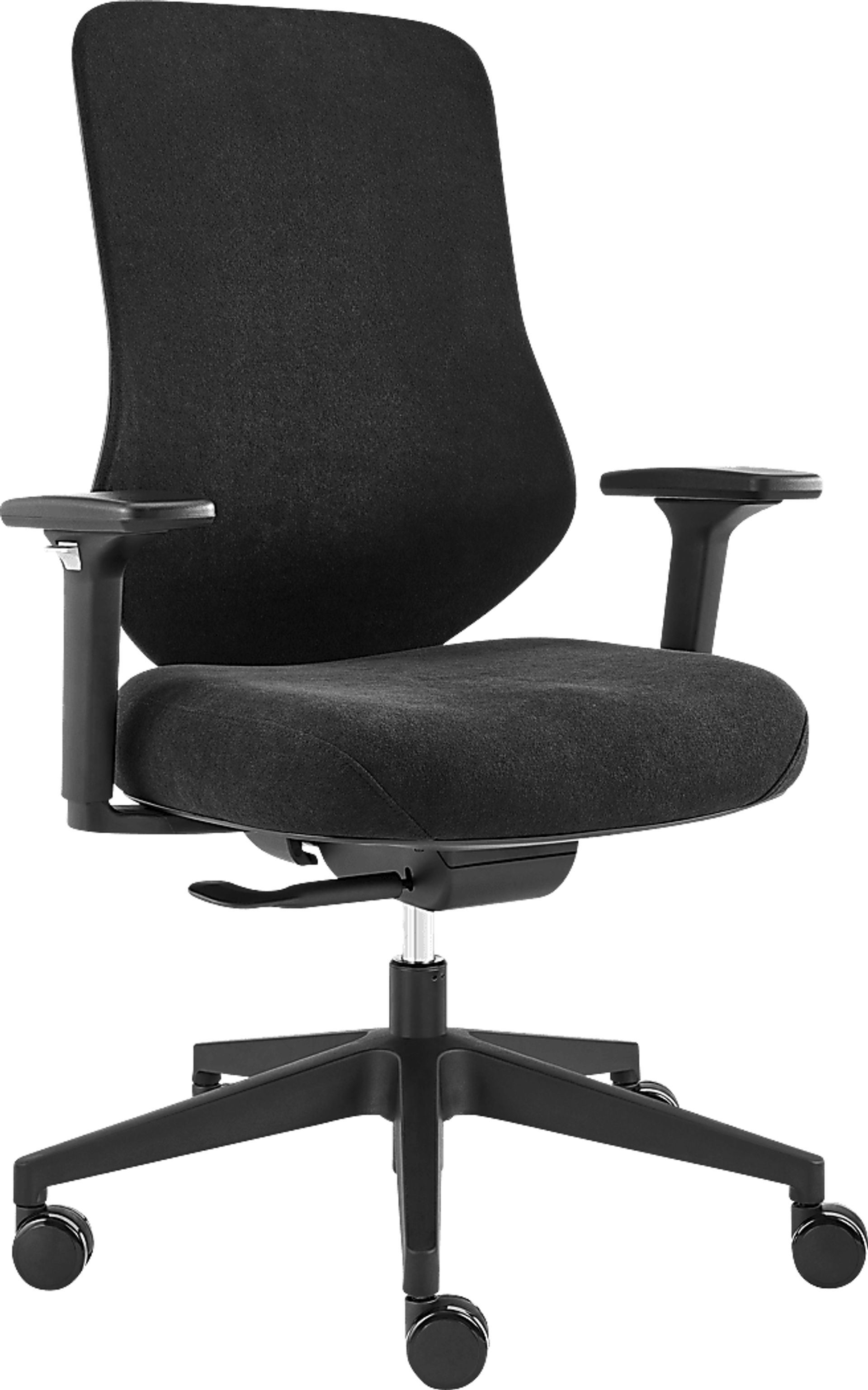 Crowfoot Black Office Chair - Image 4